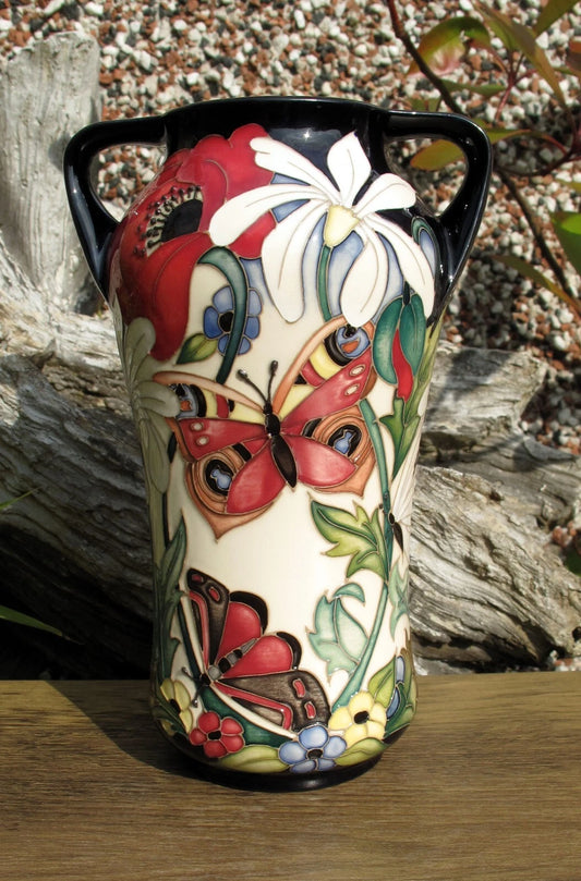 Moorcroft Rare FLORAL FANTASIA Vase 375/7 Limited Edition 2/5 Retail Price £945