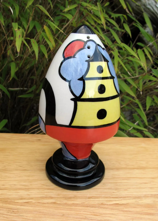 Lorna Bailey Rare ORIENTAL BULLET Sugar Sifter Shaker Available January  2001