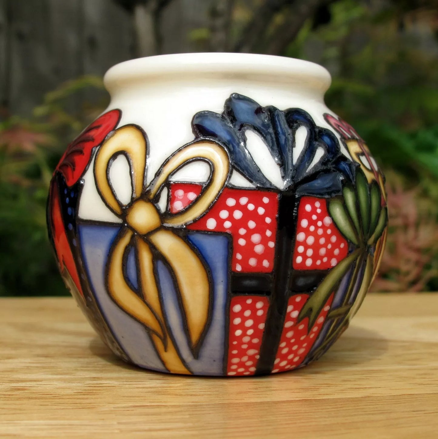 Moorcroft HAPPINESS TOMORROW Miniature Vase 55/2 Retail Price £230
