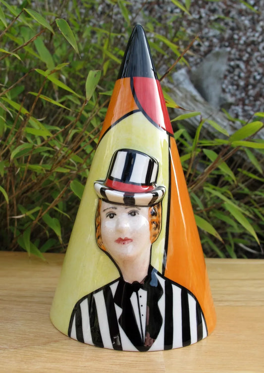 Lorna Bailey Rare GINGER Limited Edition 3/9 Sugar Shaker Open Day Gold Signed