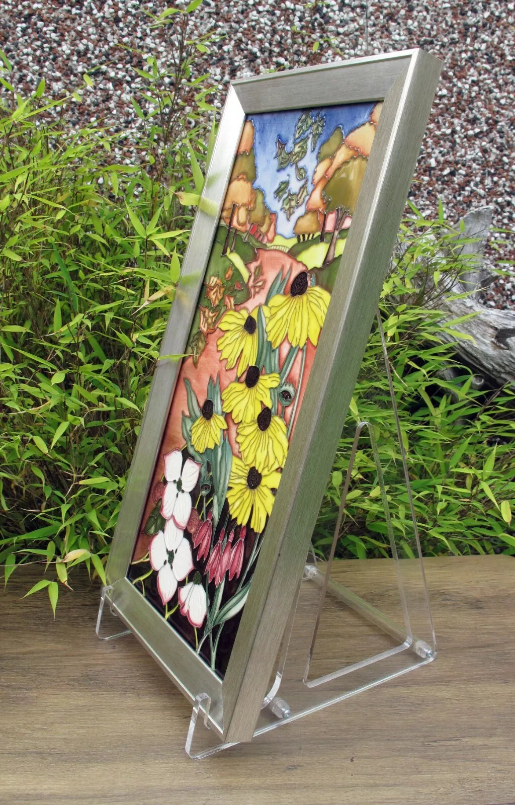 Moorcroft FOUR SEASONS AUTUMN Wall Plaque PLQ17 Retail Price £825