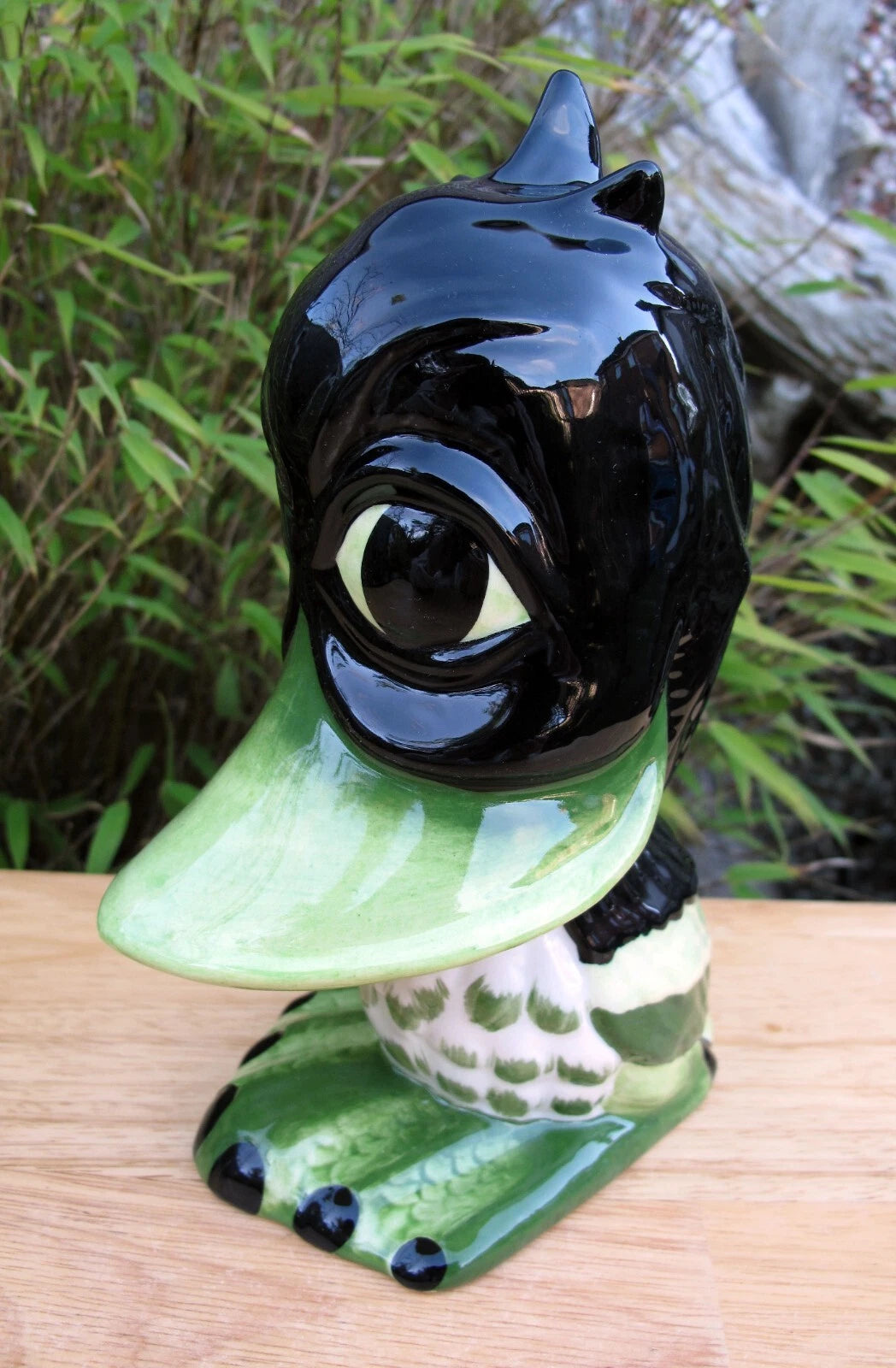 Lorna Bailey Rare PROTOTYPE COLOURWAY QUACKERS THE DUCK Mini Grotesque Bird