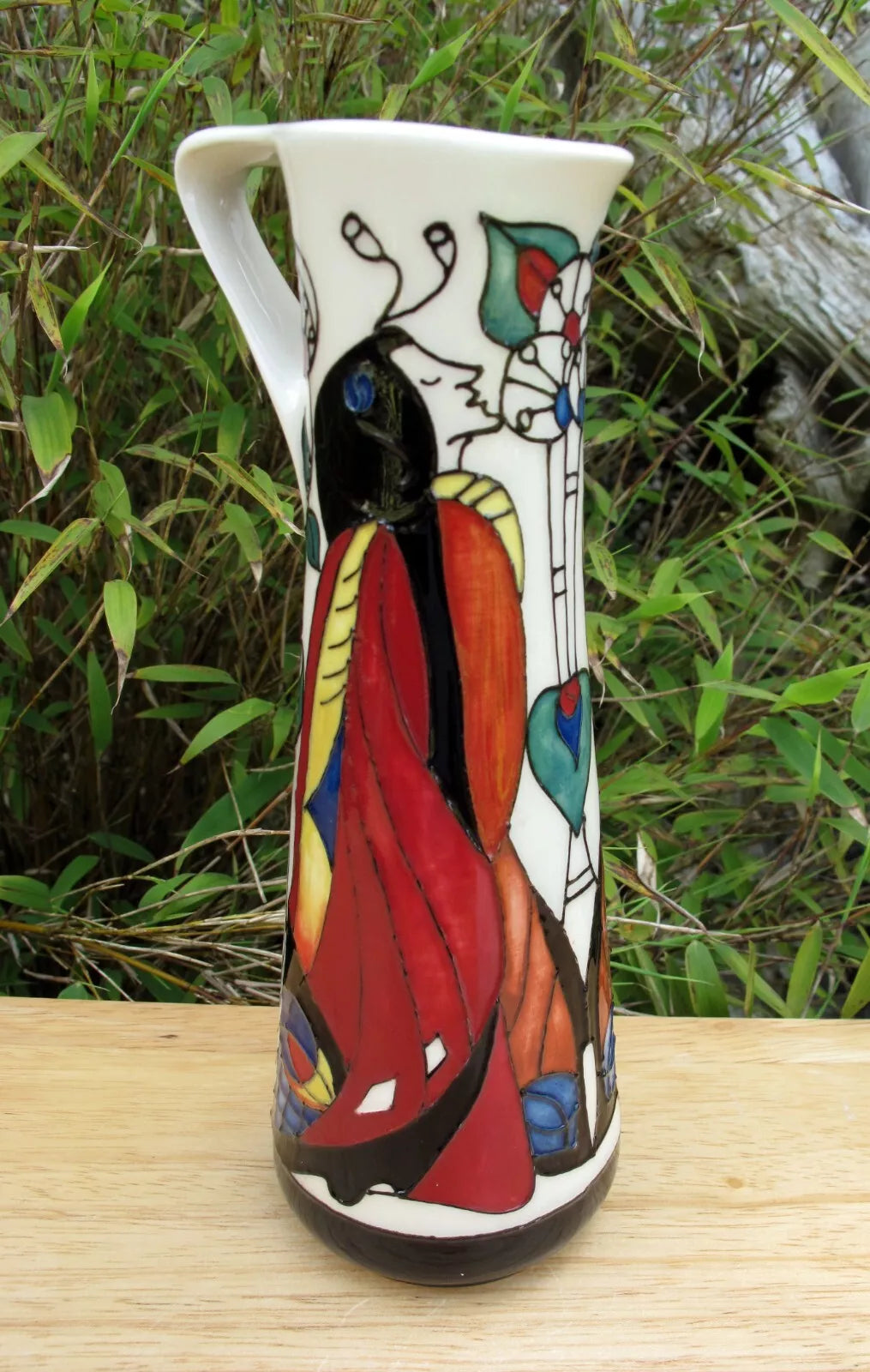 Moorcroft MADAME BUTTERFLY Jug JU7 Limited Edition 50/75 First Quality R. Bishop
