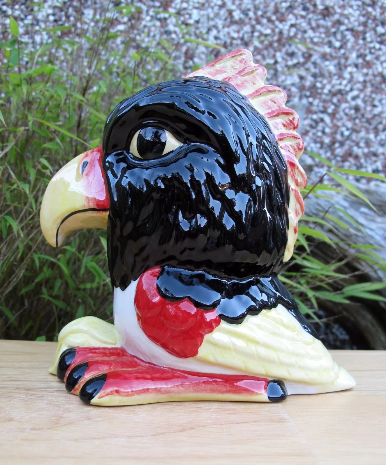 Lorna Bailey Rare PROTOTYPE COLOURWAY EDDIE THE EAGLE Mini Grotesque Bird Series