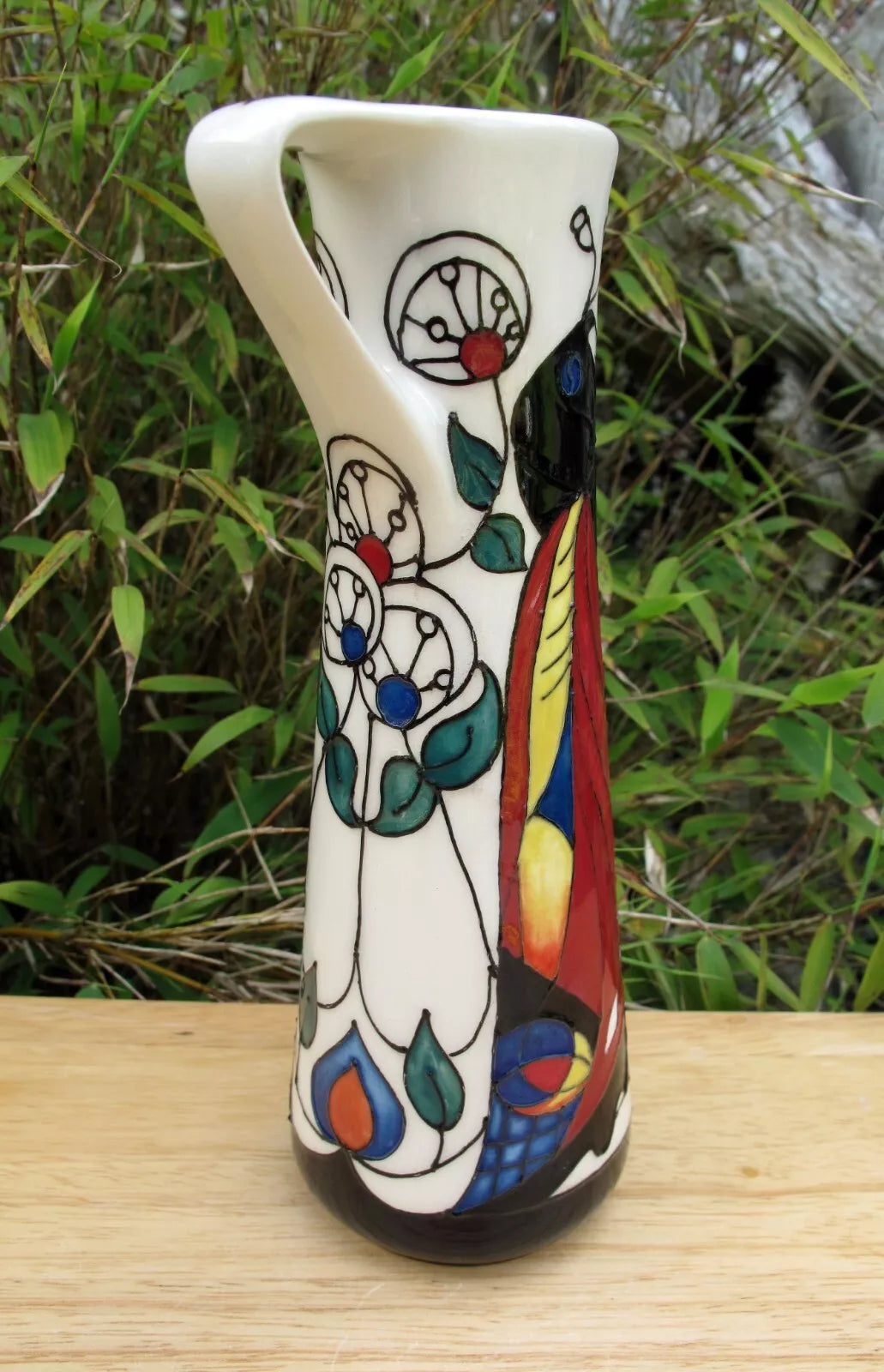 Moorcroft MADAME BUTTERFLY Jug JU7 Limited Edition 50/75 First Quality R. Bishop