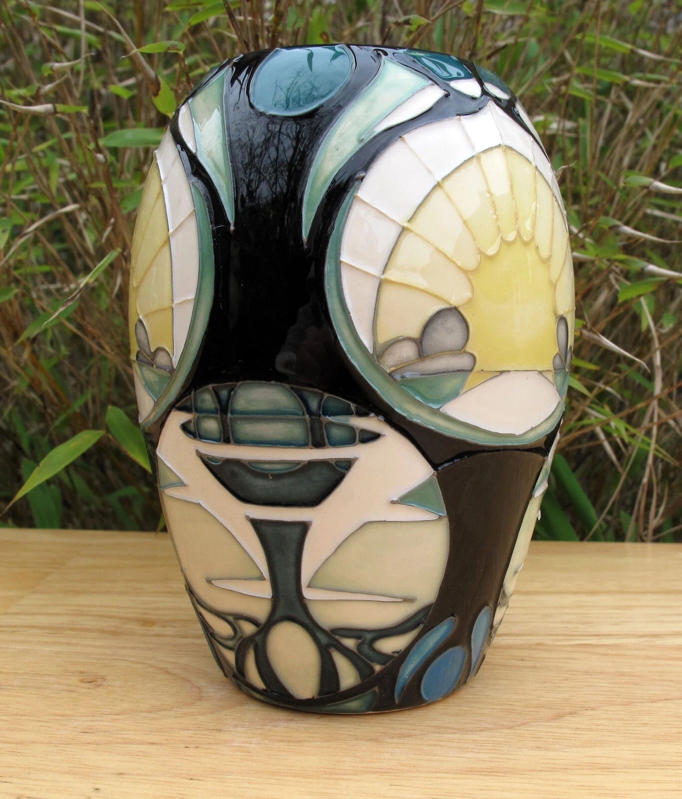 Moorcroft RISING SUN vase Shape 102/5 Numbered Edition 30. Retail Price £380