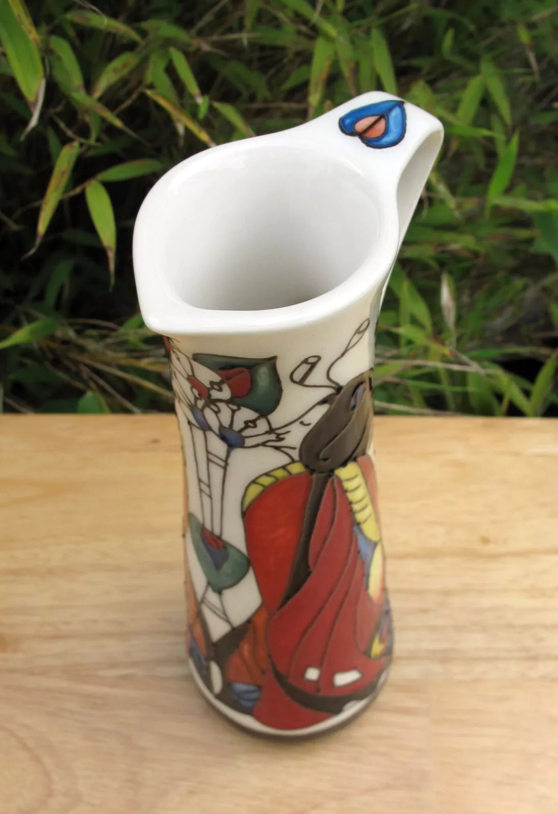 Moorcroft MADAME BUTTERFLY Jug JU7 Limited Edition 50/75 First Quality R. Bishop