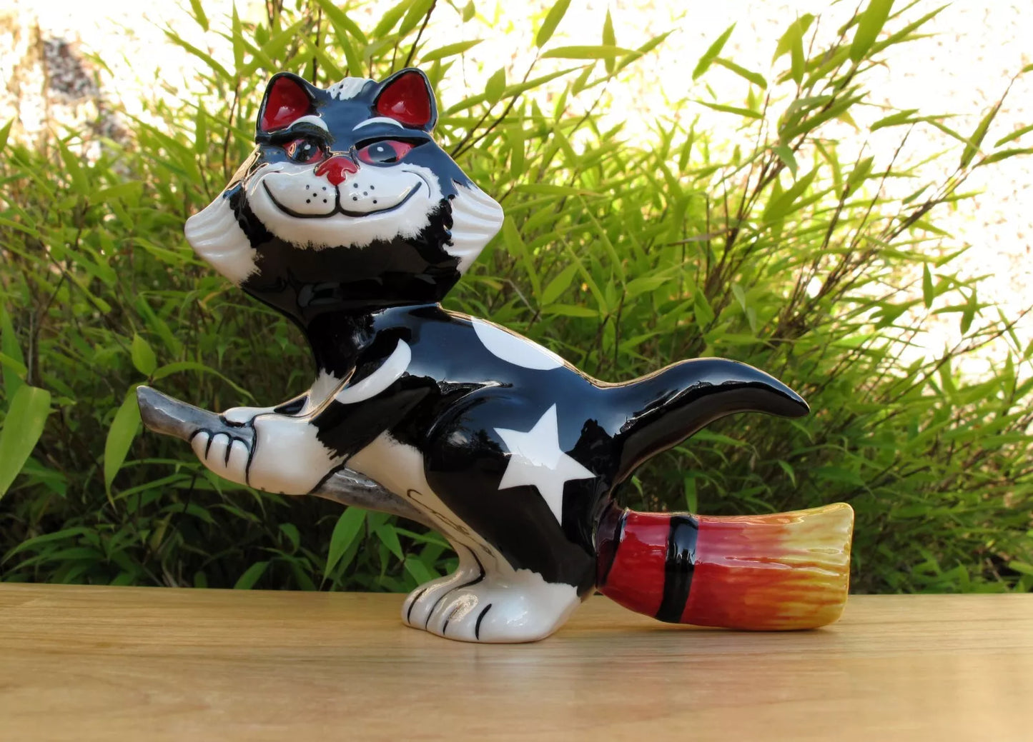 Lorna Bailey Exquisite Rare PROTOTYPE MISCHIEVOUS MERLIN Cat Unique Colourway