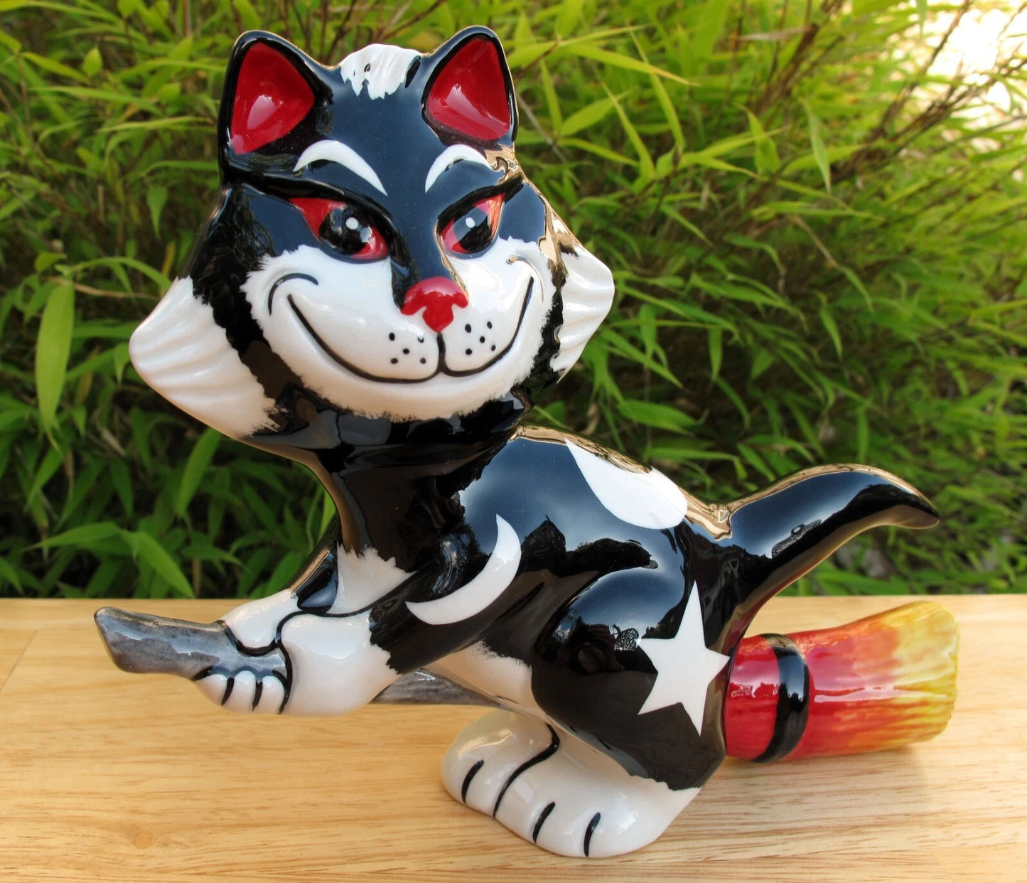 Lorna Bailey Exquisite Rare PROTOTYPE MISCHIEVOUS MERLIN Cat Unique Colourway