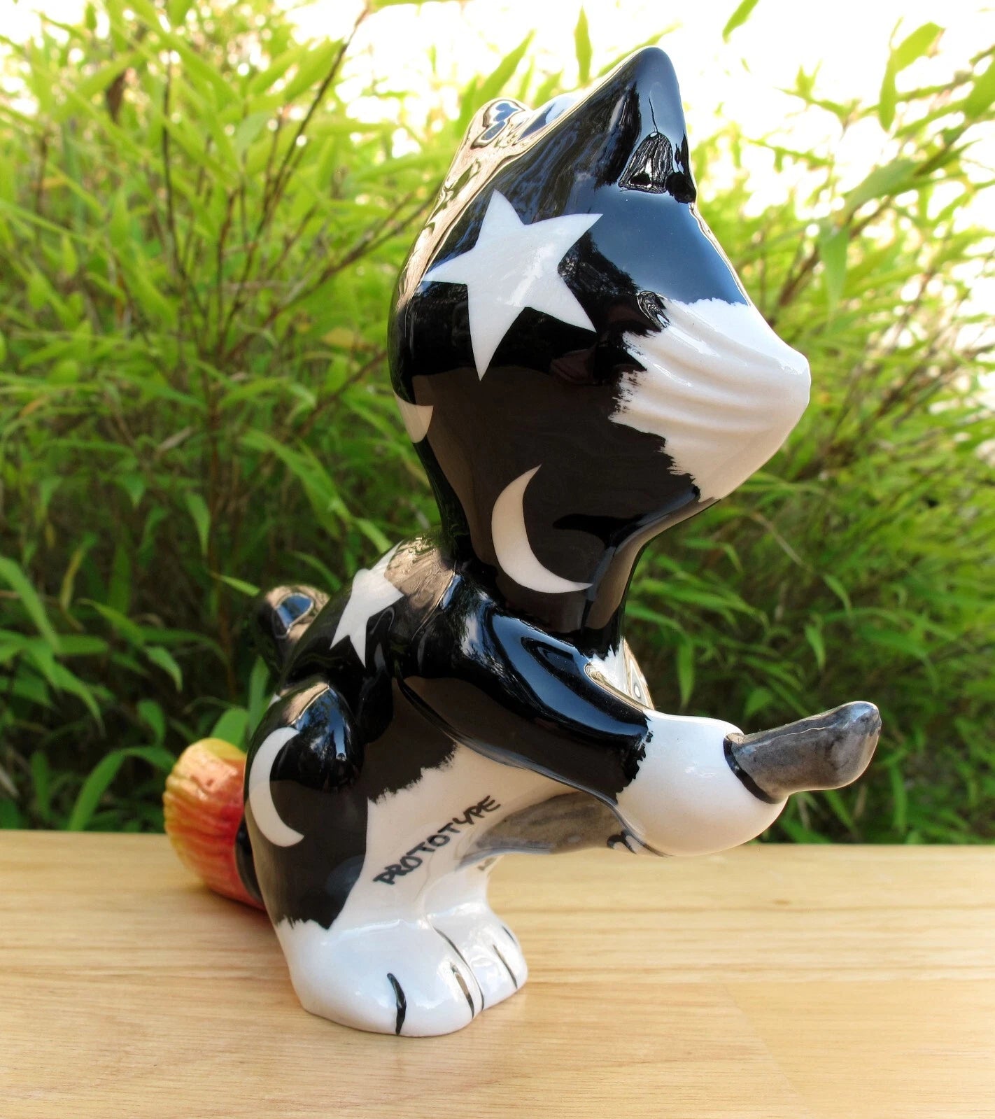 Lorna Bailey Exquisite Rare PROTOTYPE MISCHIEVOUS MERLIN Cat Unique Colourway