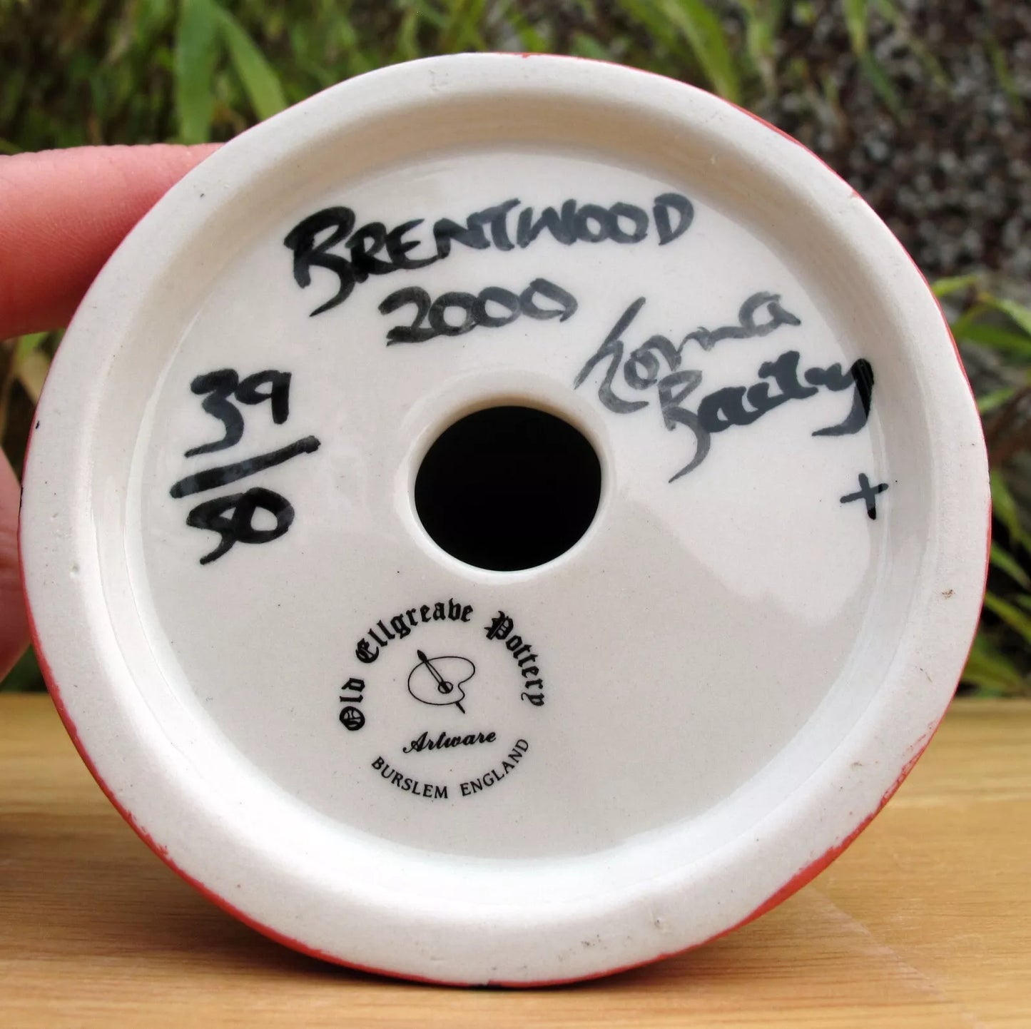 Lorna Bailey BRENTWOOD 2000 Conical Sugar Shaker Limited Edition 39/50