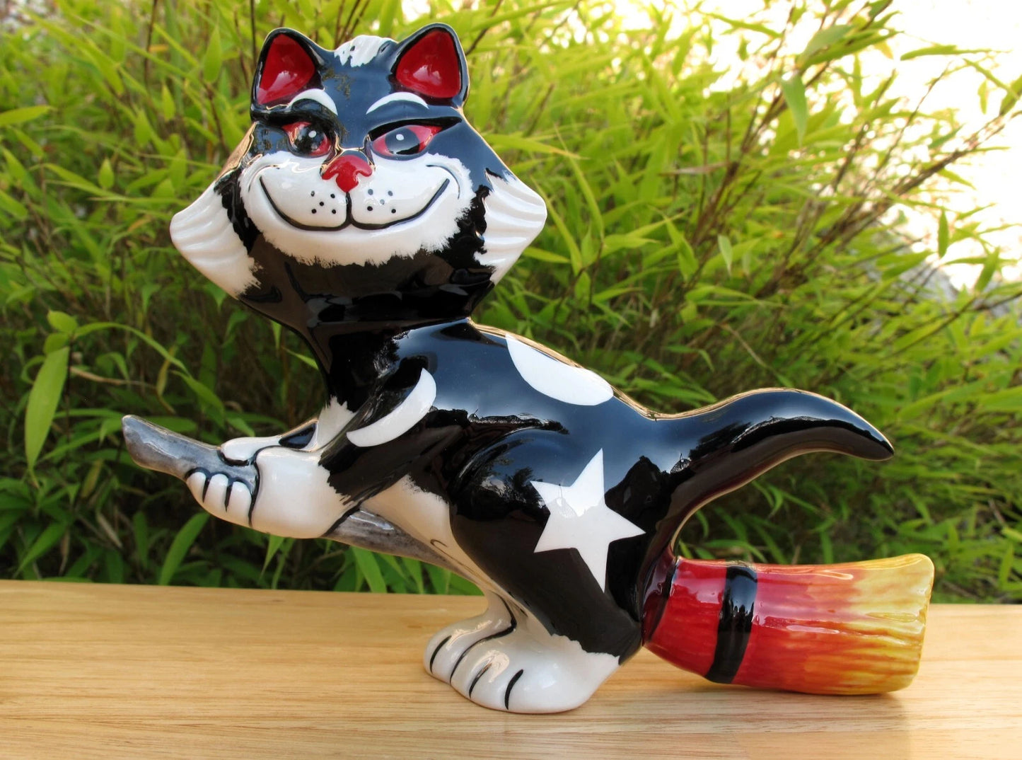 Lorna Bailey Exquisite Rare PROTOTYPE MISCHIEVOUS MERLIN Cat Unique Colourway