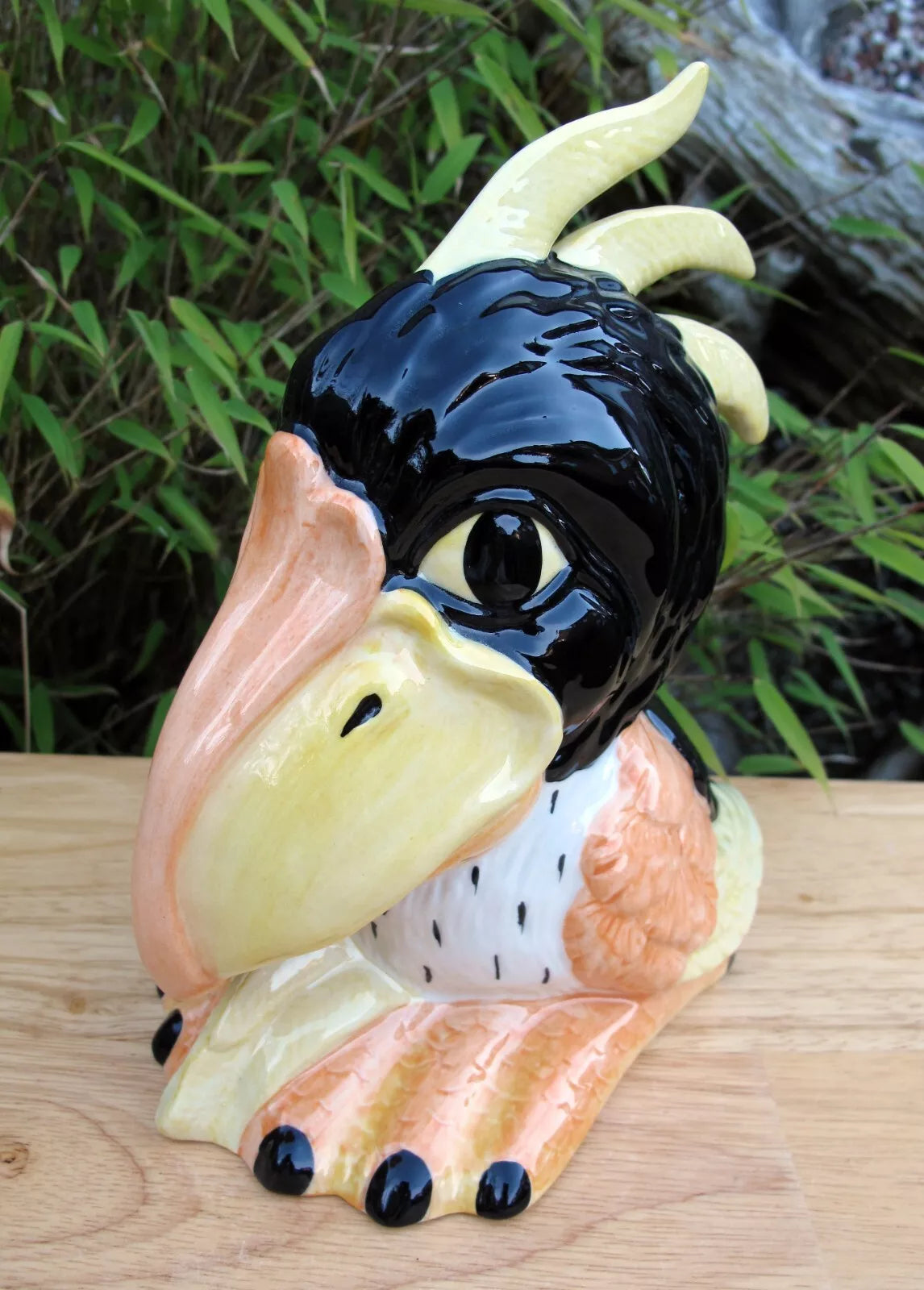 Lorna Bailey Rare PROTOTYPE COLOURWAY WALLEY THE WADER Mini Grotesque Bird