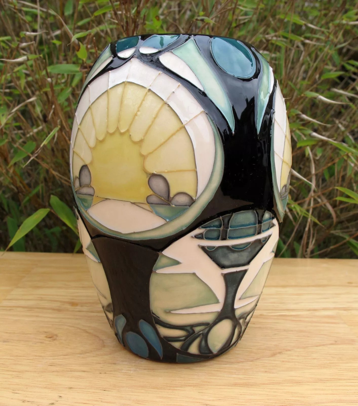 Moorcroft RISING SUN vase Shape 102/5 Numbered Edition 30. Retail Price £380