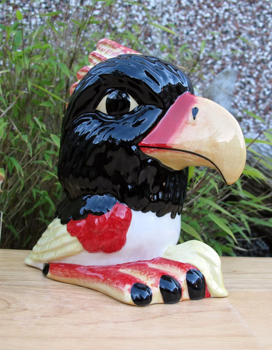 Lorna Bailey Rare PROTOTYPE COLOURWAY EDDIE THE EAGLE Mini Grotesque Bird Series