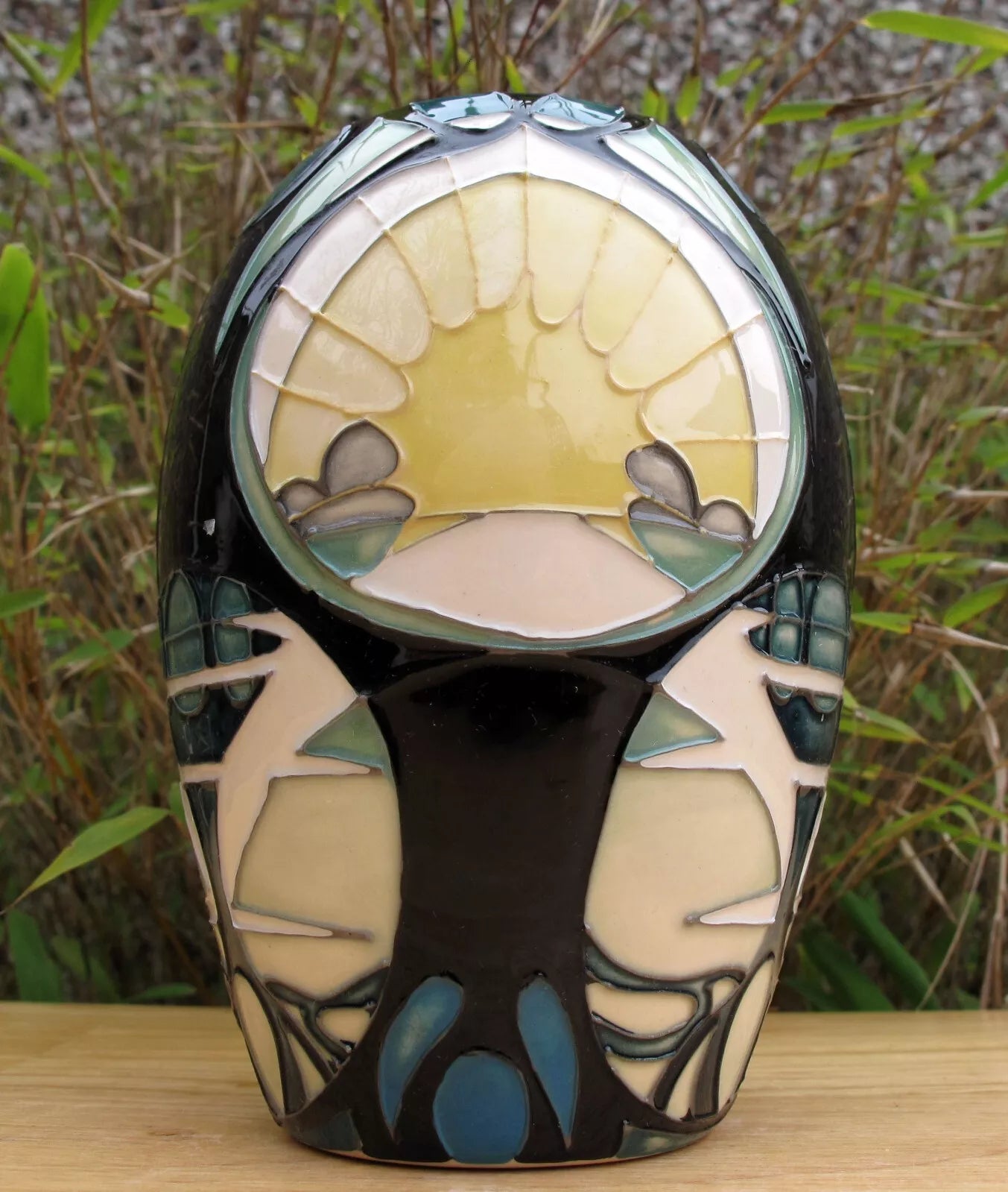 Moorcroft RISING SUN vase Shape 102/5 Numbered Edition 30. Retail Price £380