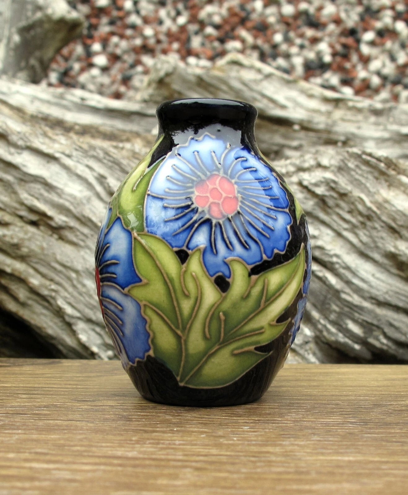 Moorcroft PALMETTE Miniature vase Shape 3/2 Retail Price £207 Rachel Bishop