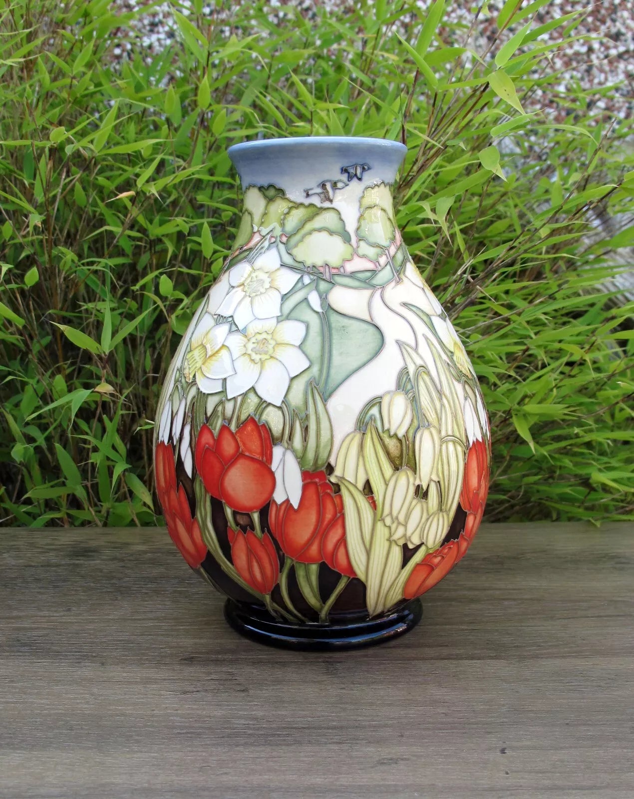 Moorcroft FOUR SEASONS SPRING 7/7 Vase No.7 Retail Price £1245 Paul Hilditch