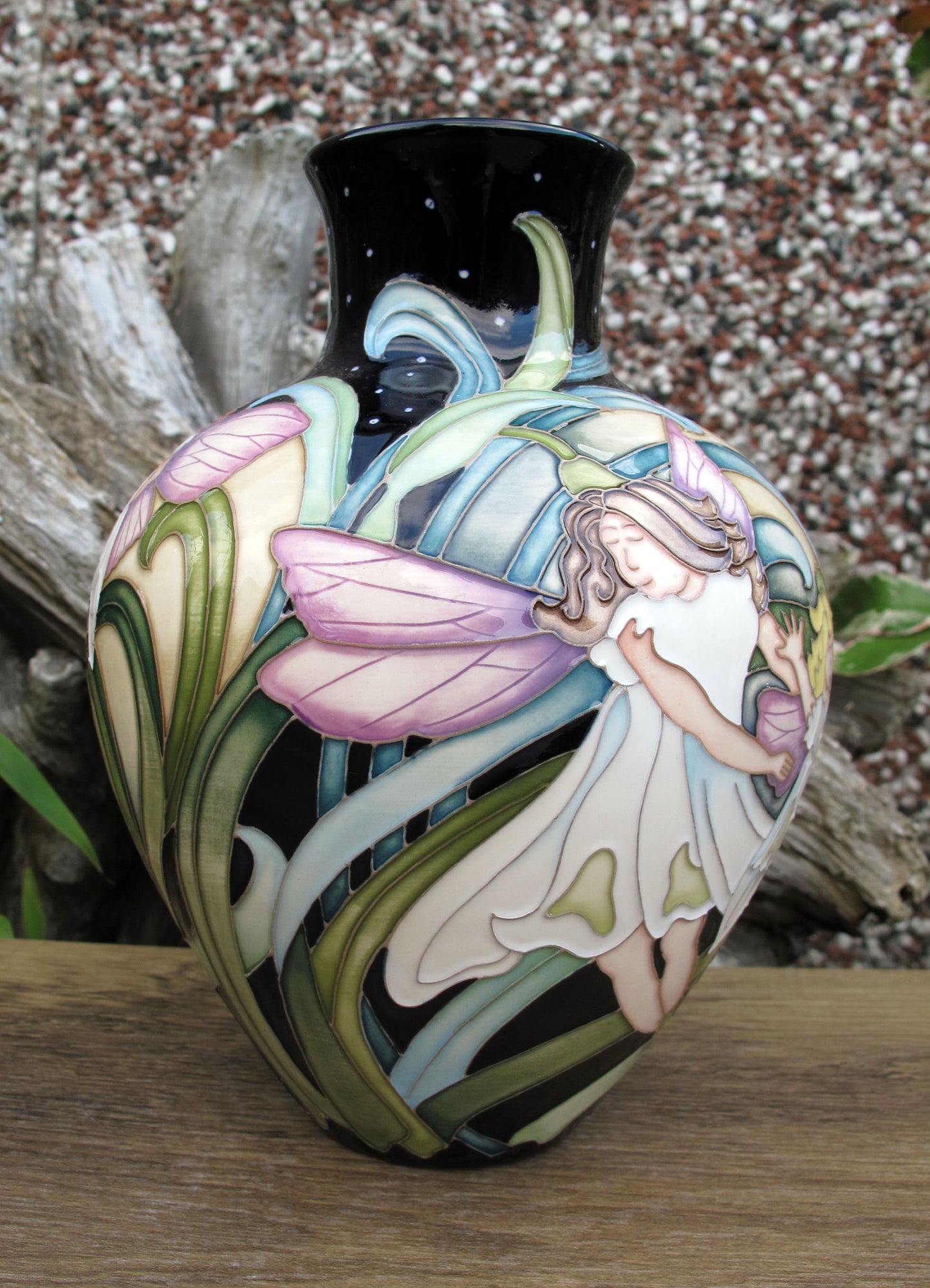 Moorcroft Rare SNOWDROP FAIRIES Trial 5.2.24 Vase Shape 265/7 Retail Price £995