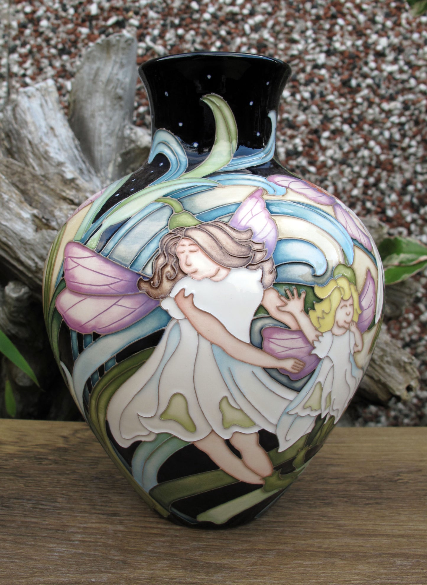 Moorcroft Rare SNOWDROP FAIRIES Trial 5.2.24 Vase Shape 265/7 Retail Price £995