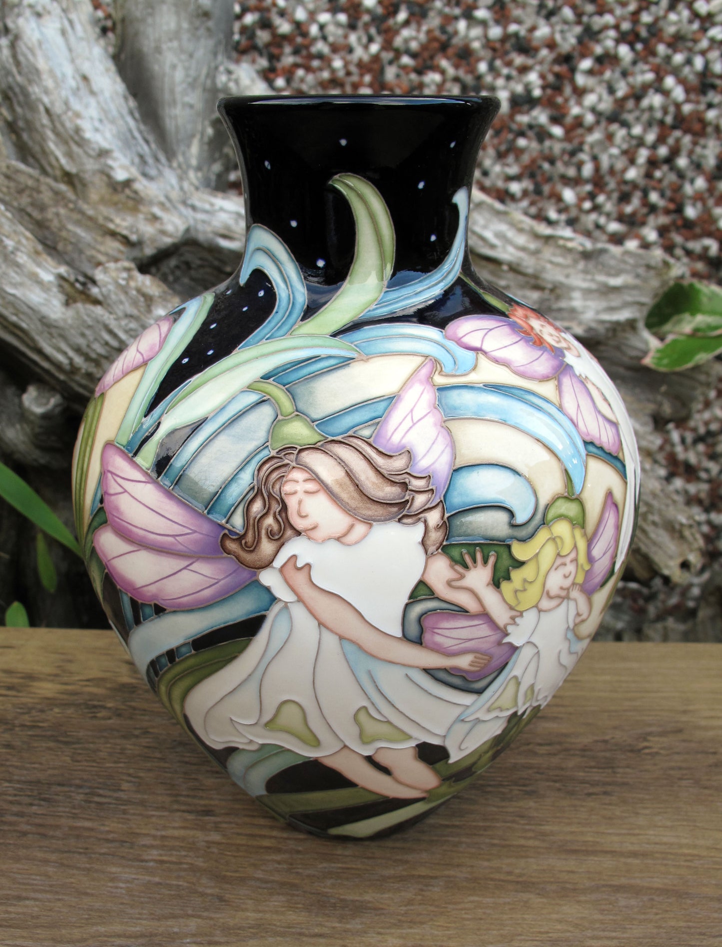 Moorcroft Rare SNOWDROP FAIRIES Trial 5.2.24 Vase Shape 265/7 Retail Price £995
