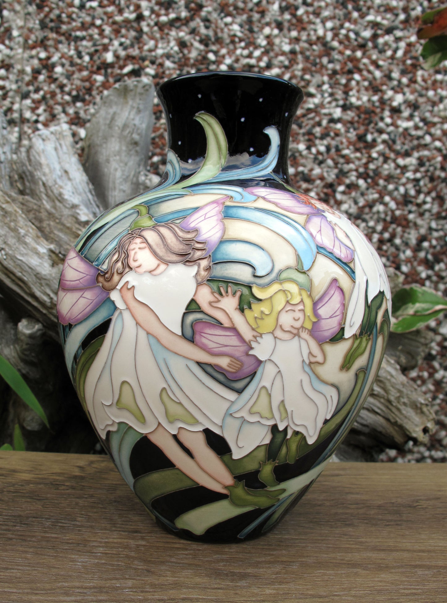 Moorcroft Rare SNOWDROP FAIRIES Trial 5.2.24 Vase Shape 265/7 Retail Price £995