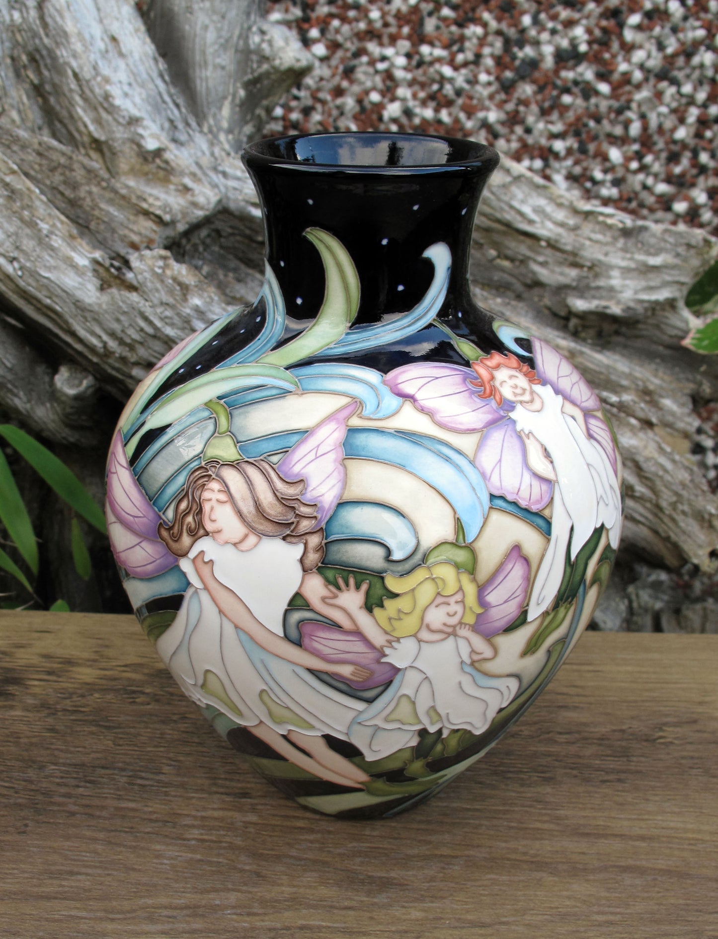 Moorcroft Rare SNOWDROP FAIRIES Trial 5.2.24 Vase Shape 265/7 Retail Price £995
