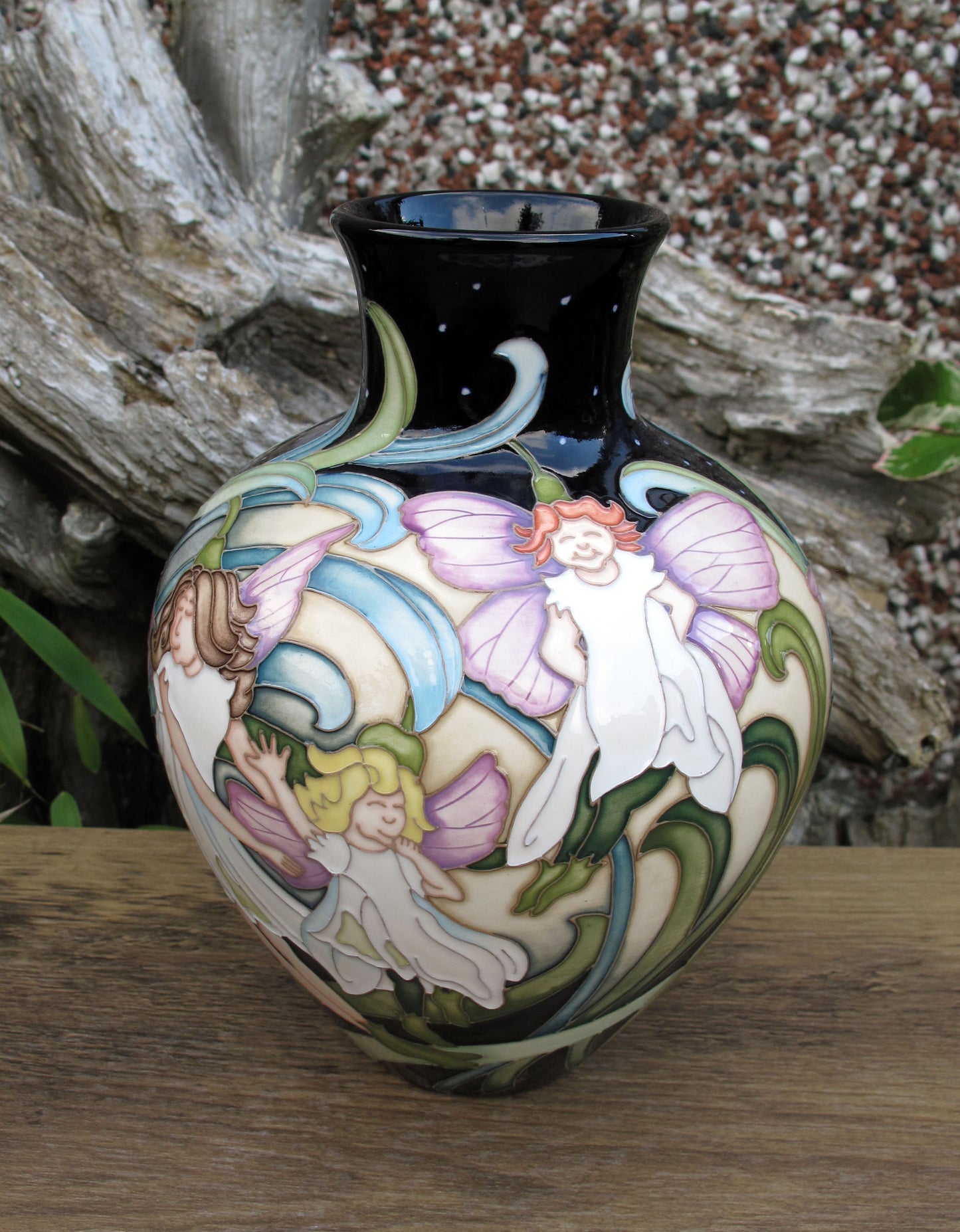 Moorcroft Rare SNOWDROP FAIRIES Trial 5.2.24 Vase Shape 265/7 Retail Price £995