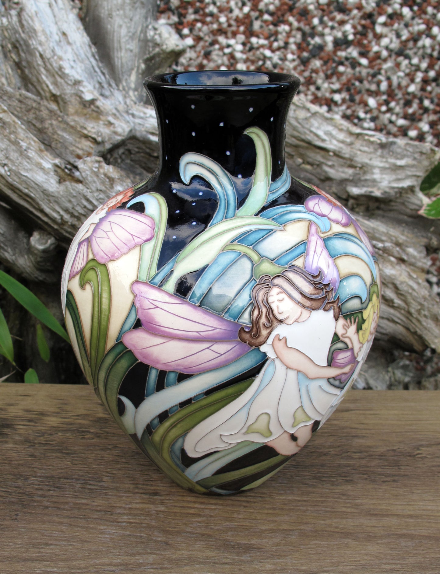 Moorcroft Rare SNOWDROP FAIRIES Trial 5.2.24 Vase Shape 265/7 Retail Price £995