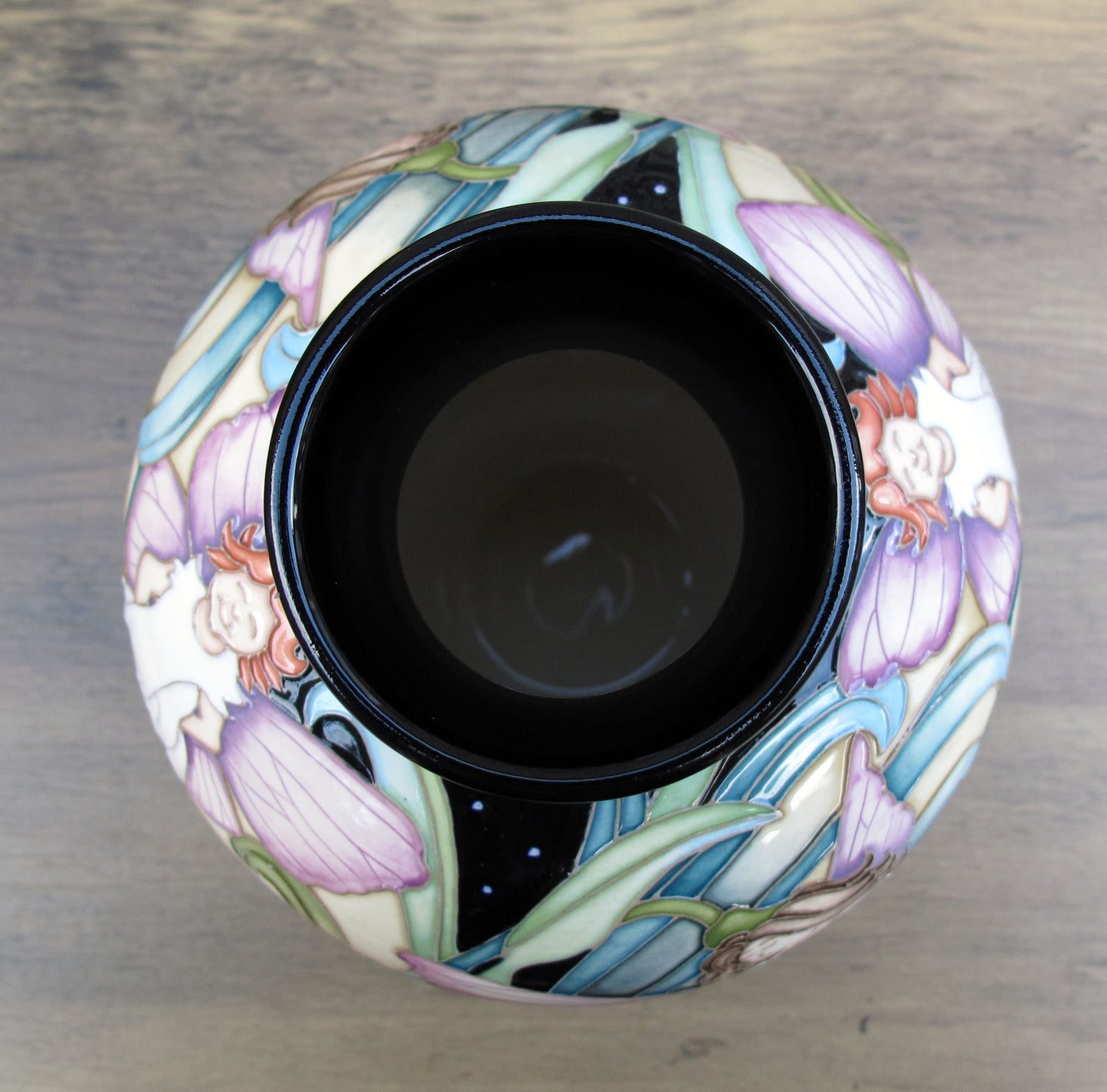 Moorcroft Rare SNOWDROP FAIRIES Trial 5.2.24 Vase Shape 265/7 Retail Price £995
