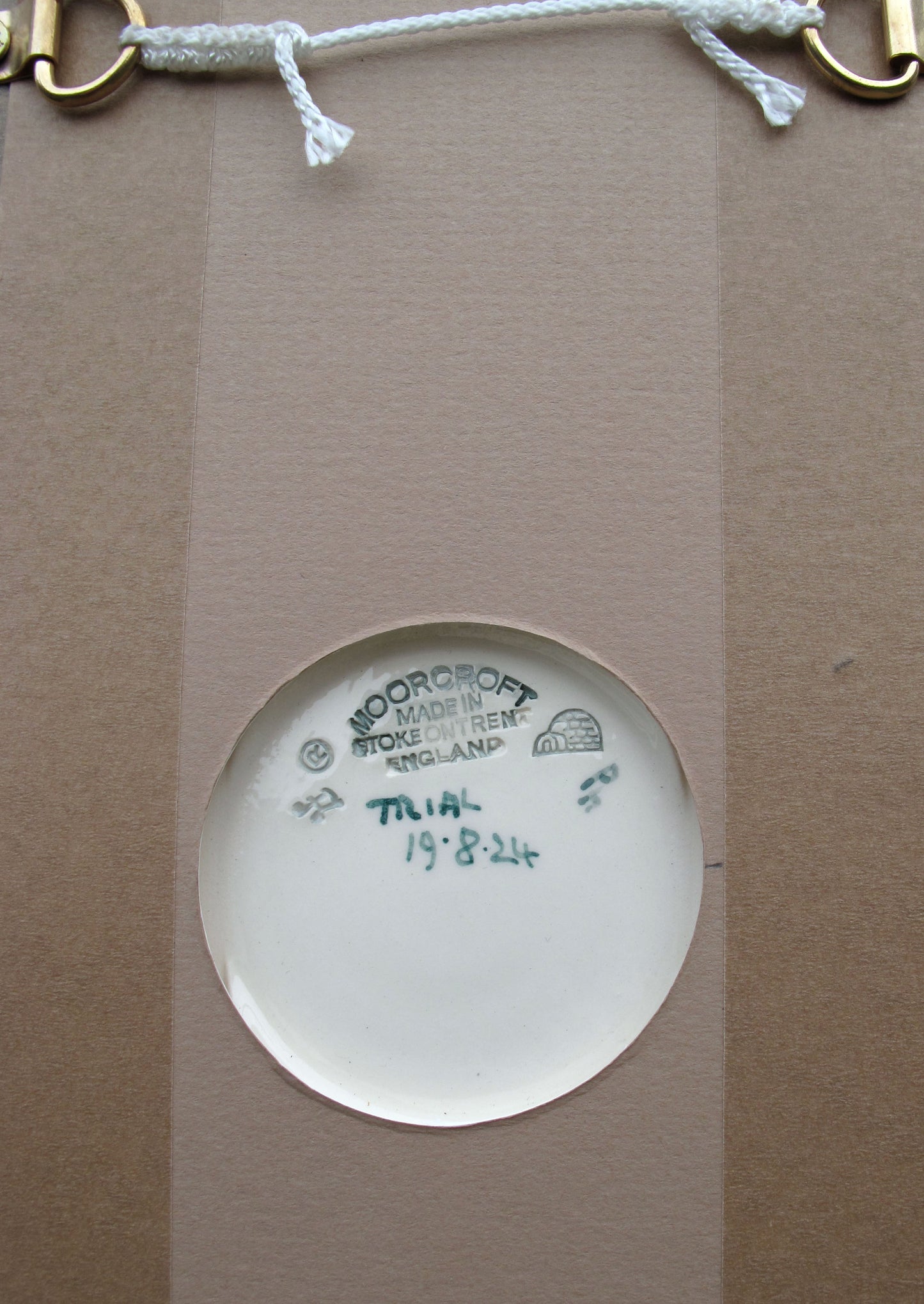 Moorcroft HOCKERIDGE AND PANCAKE WOODS - JAY Plaque PLQ12 Trail 19.8.24 RRP £640
