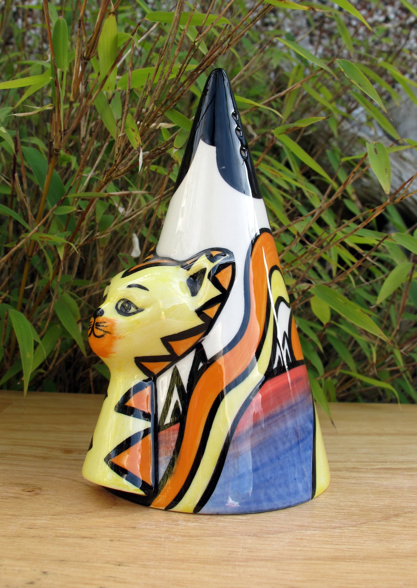 Lorna Bailey THE CAT 12th Collectors Club Piece May 2004  Sugar Shaker Sifter