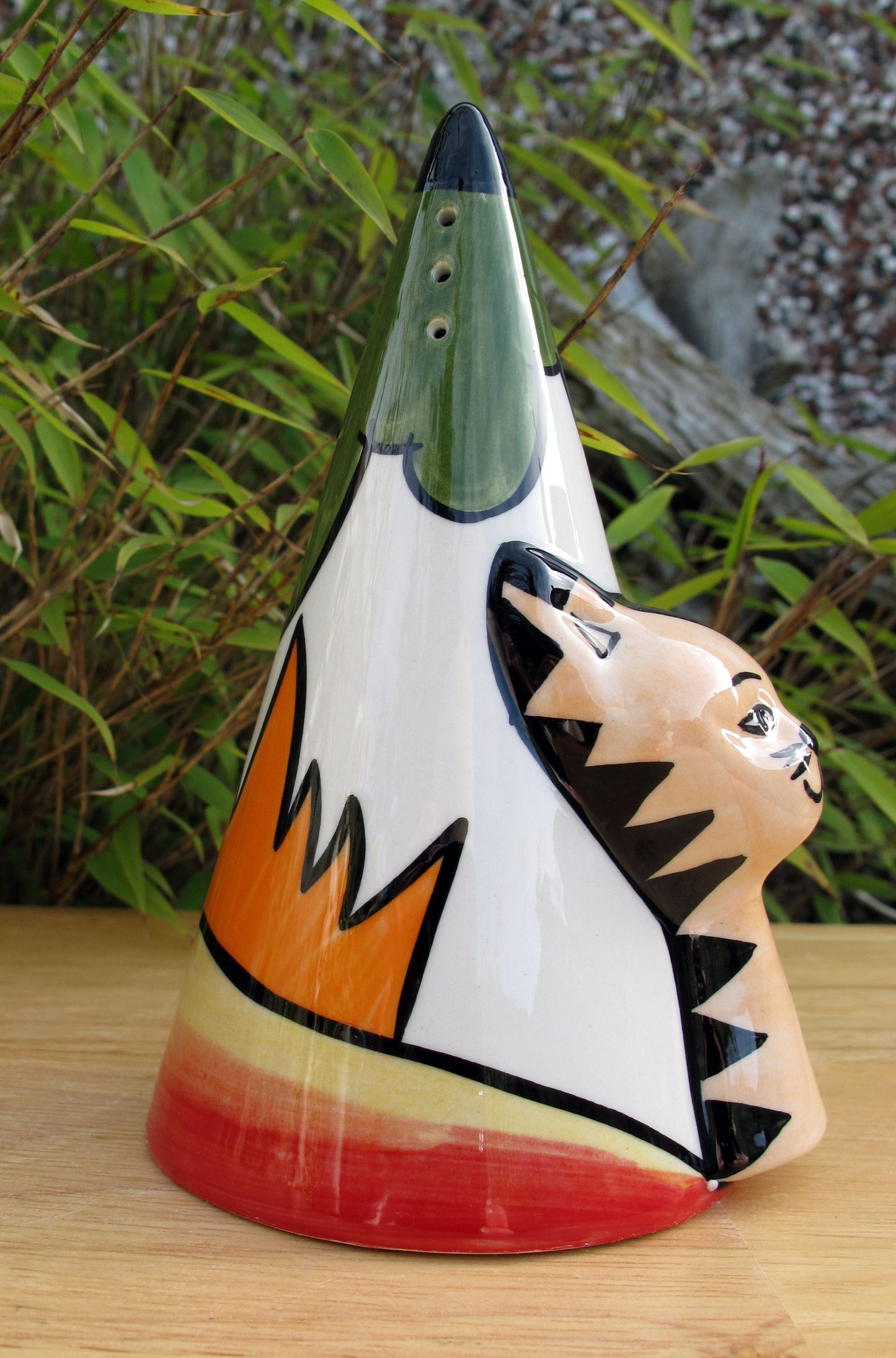 Lorna Bailey Rare THE CAT Colourway Limited Edition 5/7 Sugar Shaker Open Day