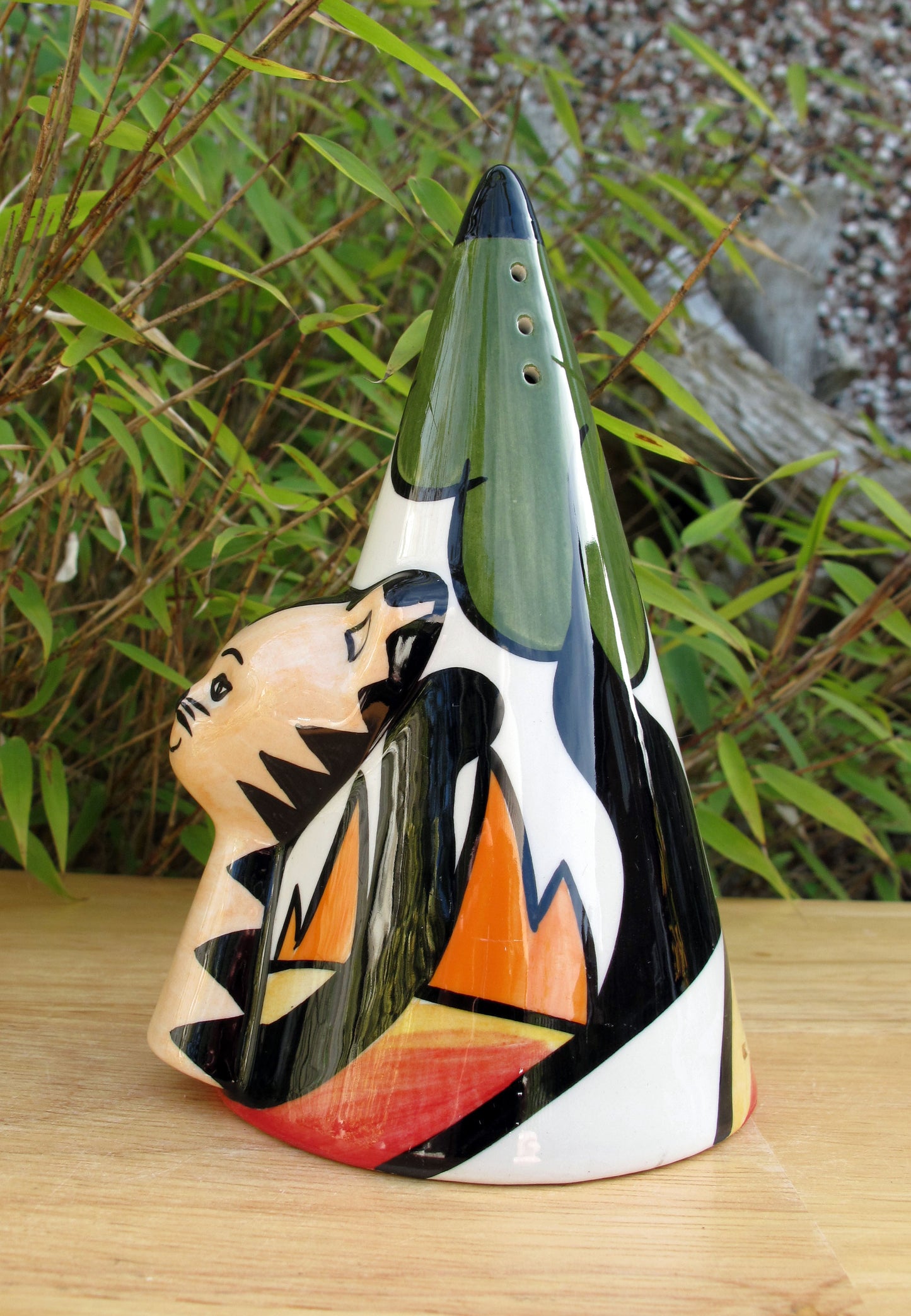 Lorna Bailey Rare THE CAT Colourway Limited Edition 5/7 Sugar Shaker Open Day