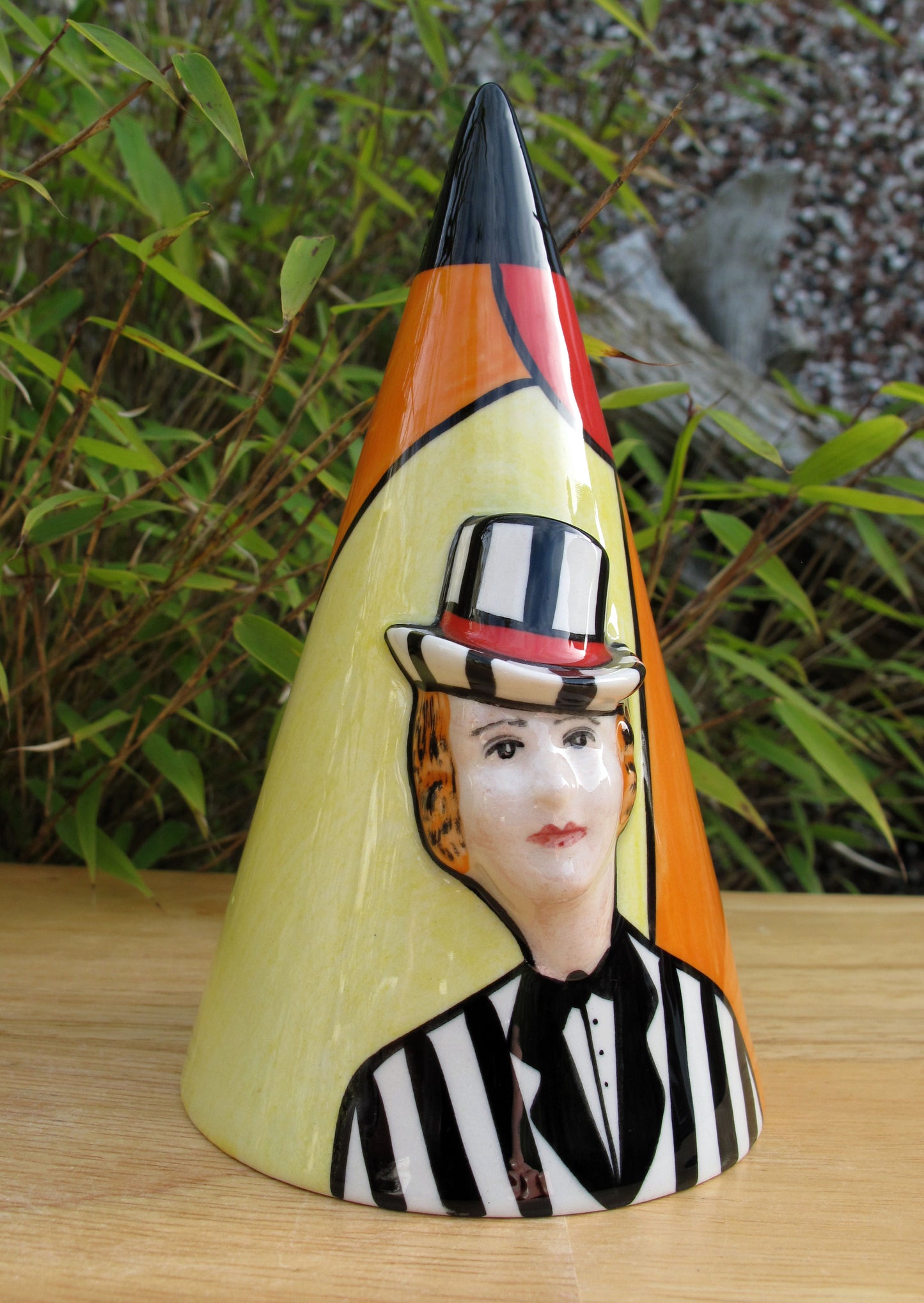 Lorna Bailey Rare GINGER Limited Edition 3/9 Sugar Shaker Open Day Gold Signed