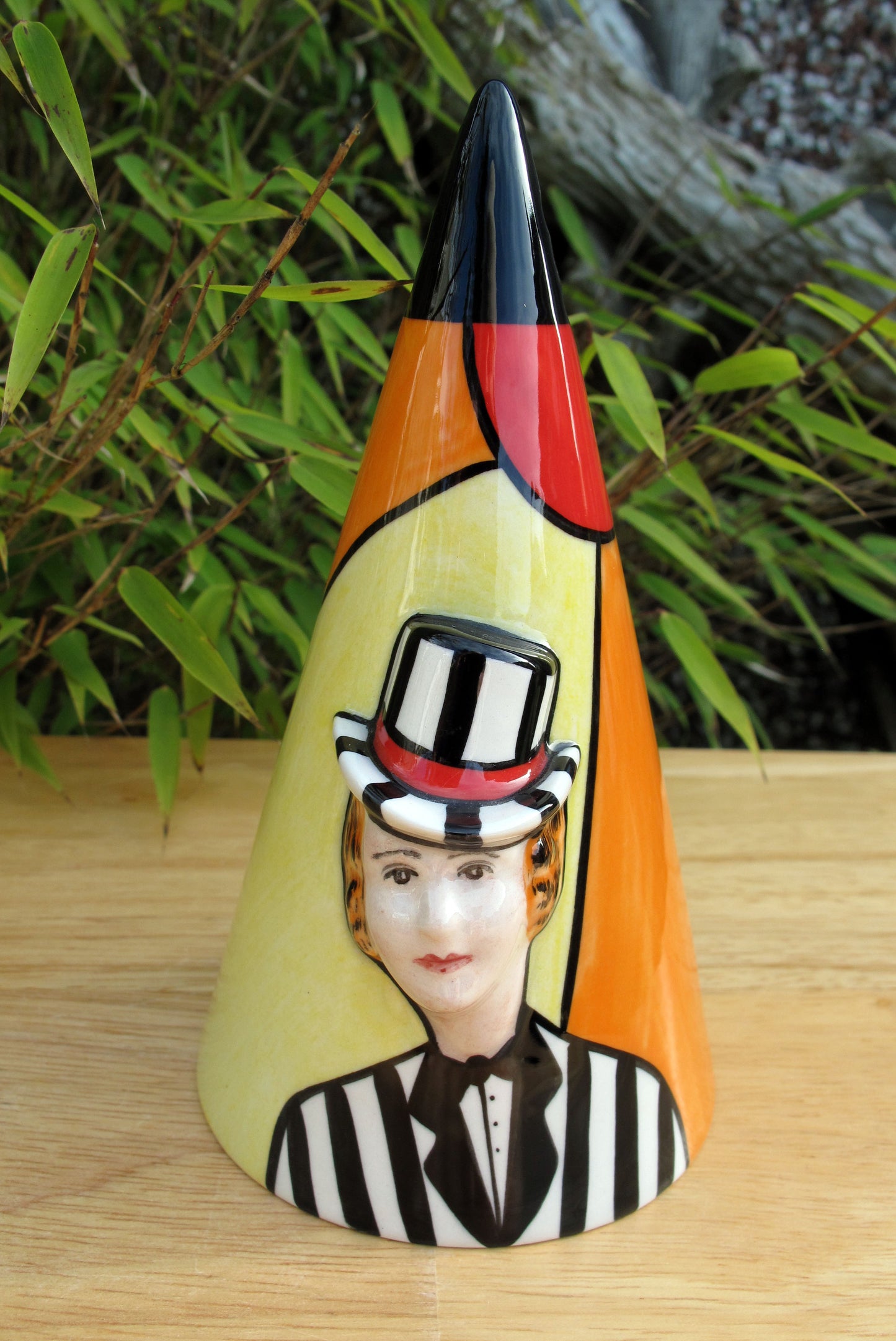 Lorna Bailey Rare GINGER Limited Edition 3/9 Sugar Shaker Open Day Gold Signed