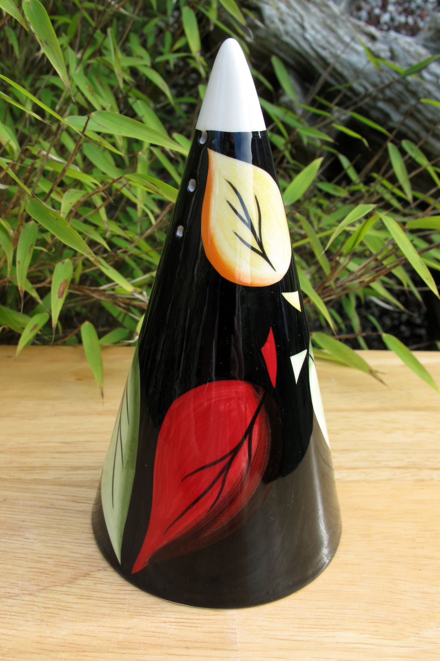 Lorna Bailey AUTUMN LEAVES 41st Collectors Club Piece Nov 2007  Sugar Shaker
