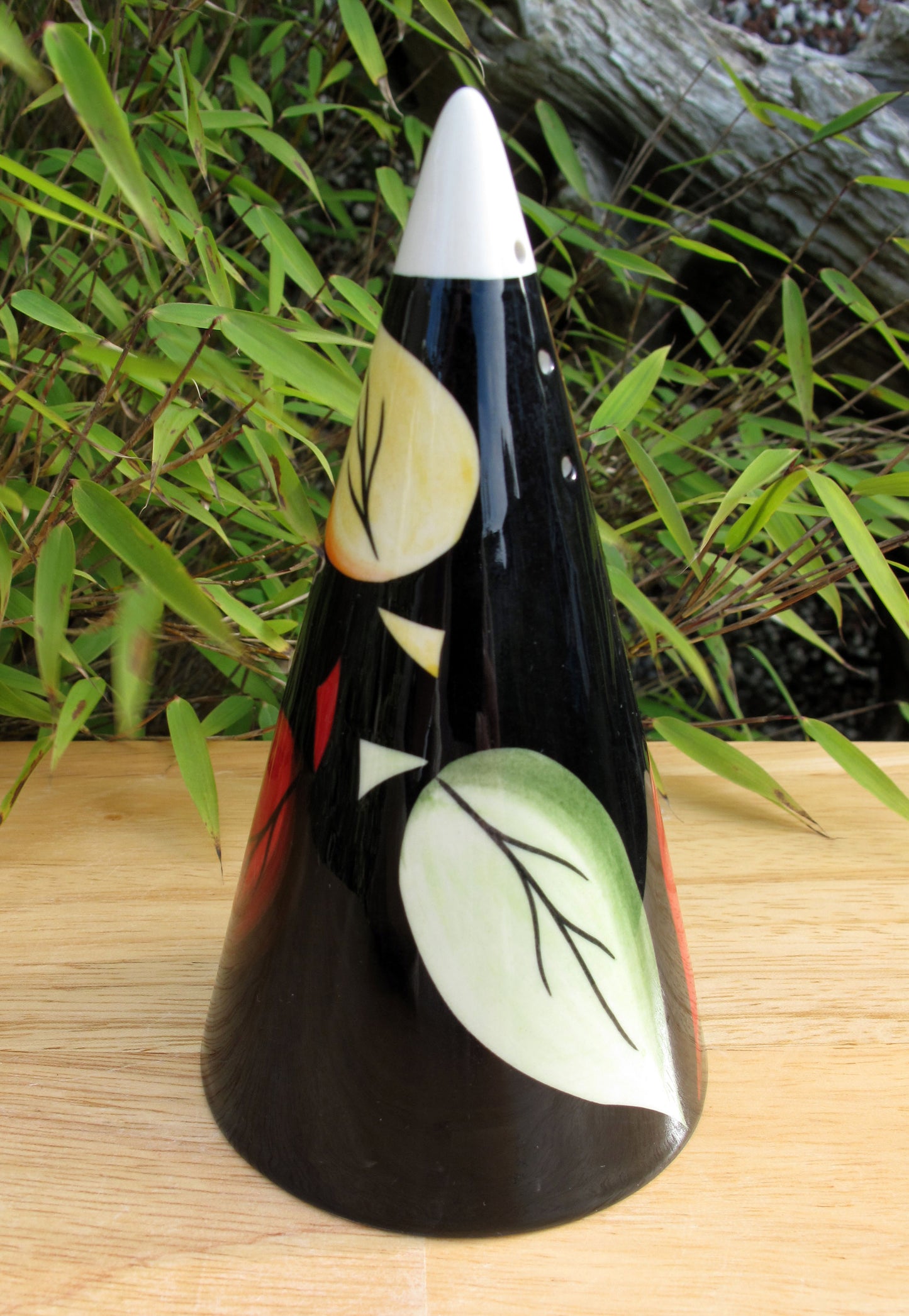 Lorna Bailey AUTUMN LEAVES 41st Collectors Club Piece Nov 2007  Sugar Shaker