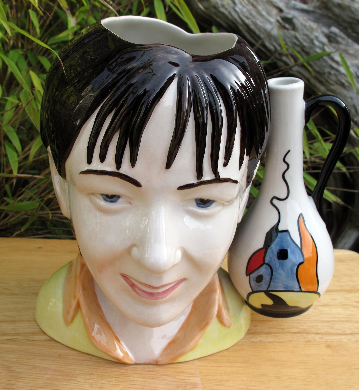 Lorna Bailey Rare CHARACTER JUG Limited Edition 1/6 Open day Colourway