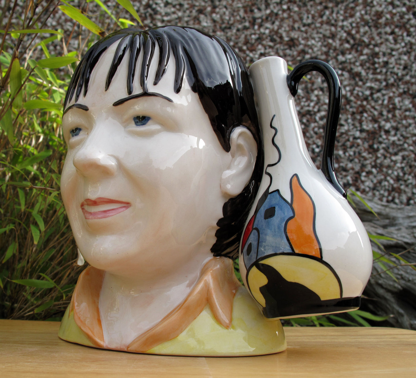 Lorna Bailey Rare CHARACTER JUG Limited Edition 1/6 Open day Colourway