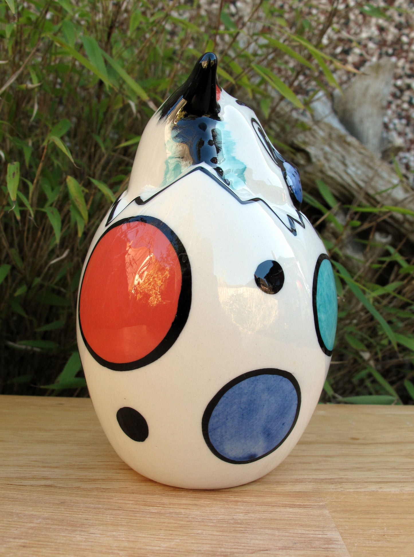 Lorna Bailey EGGBERT THE CAT March 2003 (Reference in Lorna's Catalogue 2 Book )