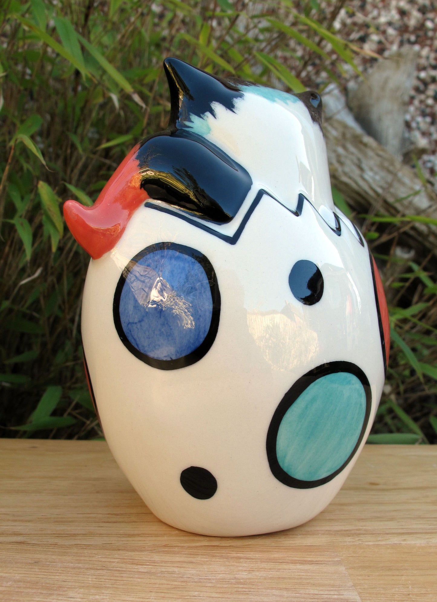 Lorna Bailey EGGBERT THE CAT March 2003 (Reference in Lorna's Catalogue 2 Book )