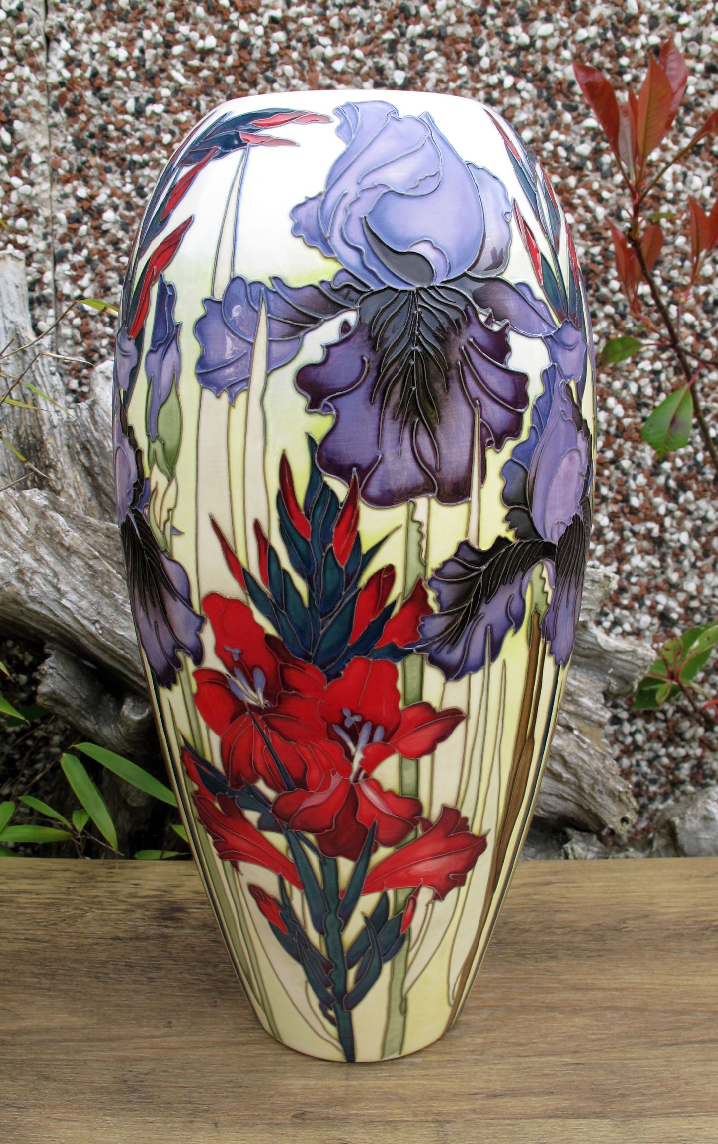 Moorcroft Rare BENTON NIGEL Vase Shape 101/14 Trial 29.1.24 Retail Price £1995