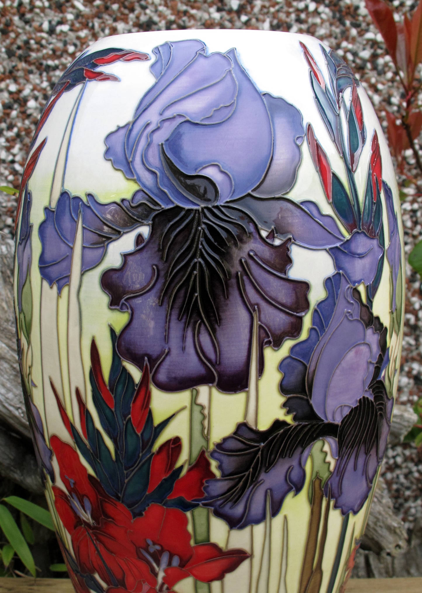 Moorcroft Rare BENTON NIGEL Vase Shape 101/14 Trial 29.1.24 Retail Price £1995