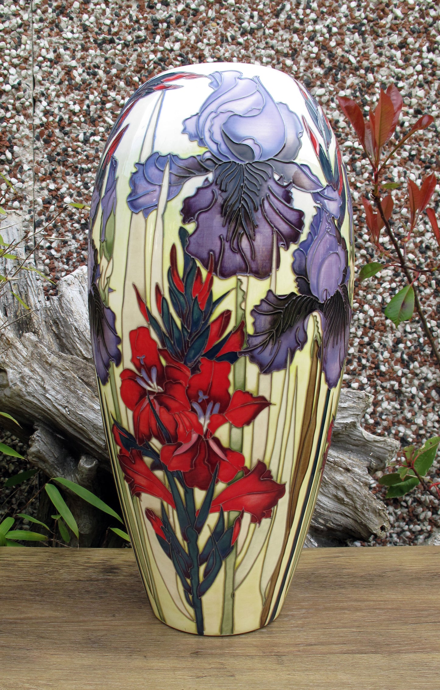 Moorcroft Rare BENTON NIGEL Vase Shape 101/14 Trial 29.1.24 Retail Price £1995
