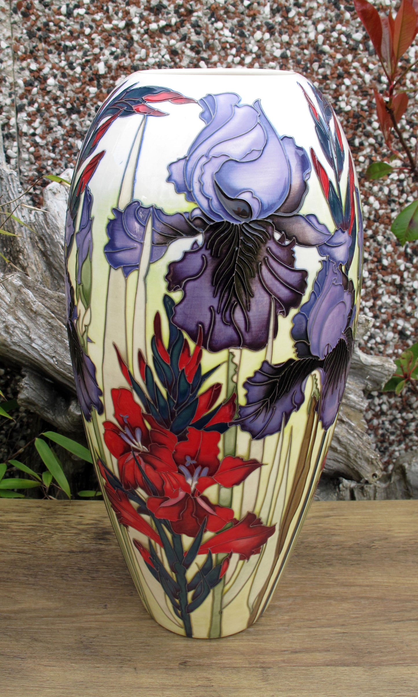 Moorcroft Rare BENTON NIGEL Vase Shape 101/14 Trial 29.1.24 Retail Price £1995