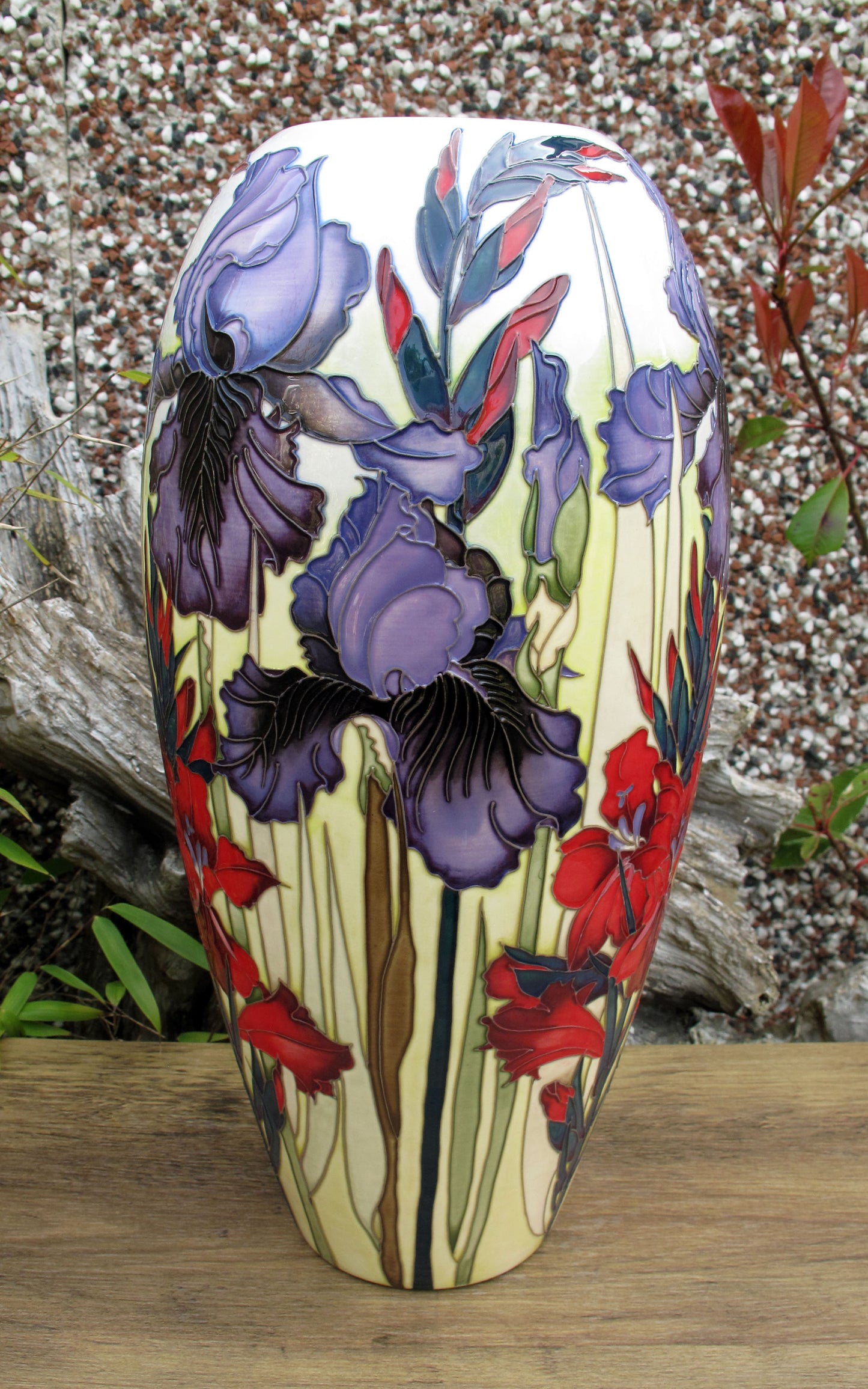 Moorcroft Rare BENTON NIGEL Vase Shape 101/14 Trial 29.1.24 Retail Price £1995