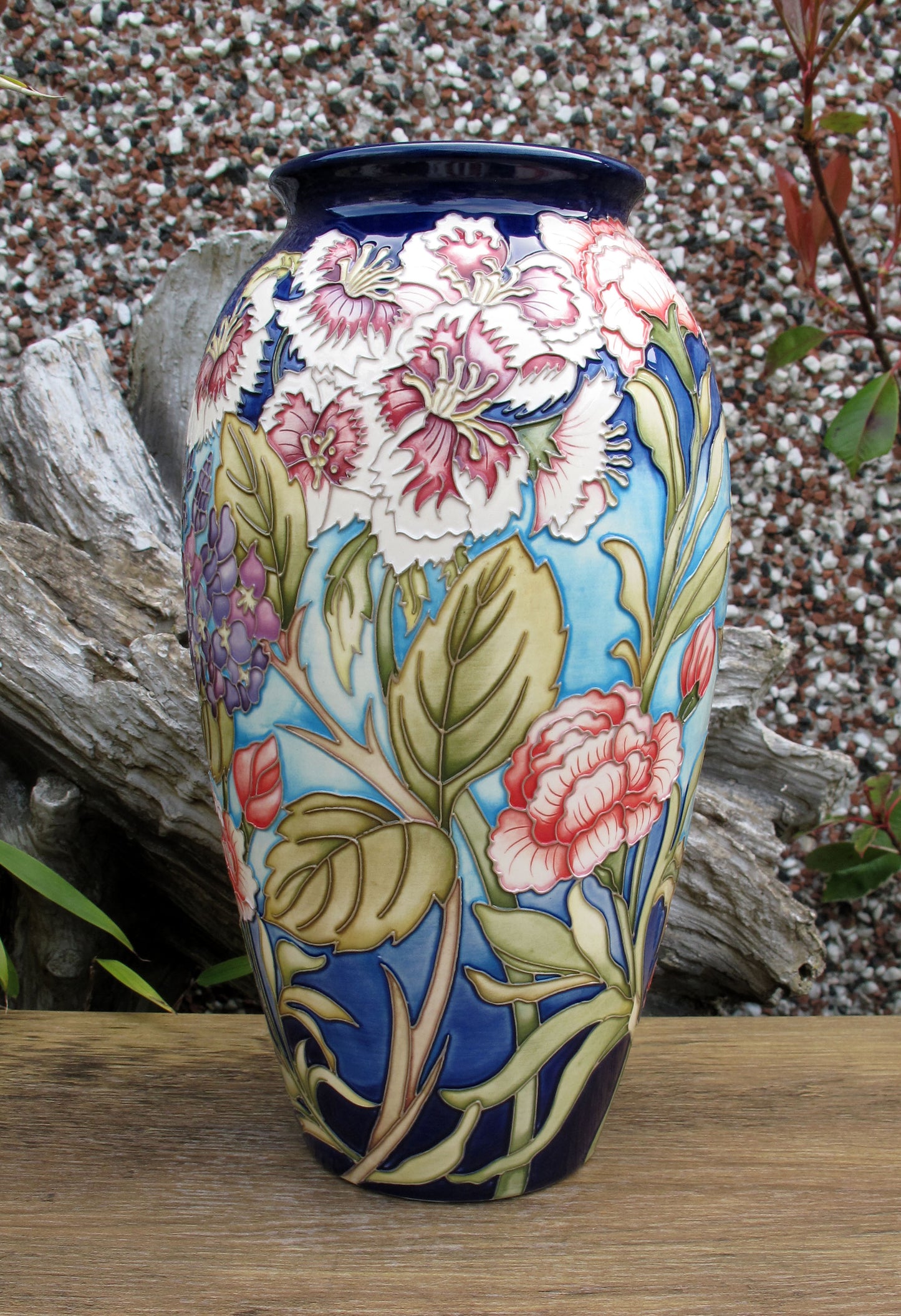 Moorcroft CHAWTON COTTAGE GARDEN Vase 393/10 Trial 19.8.24 Retail Price £1690