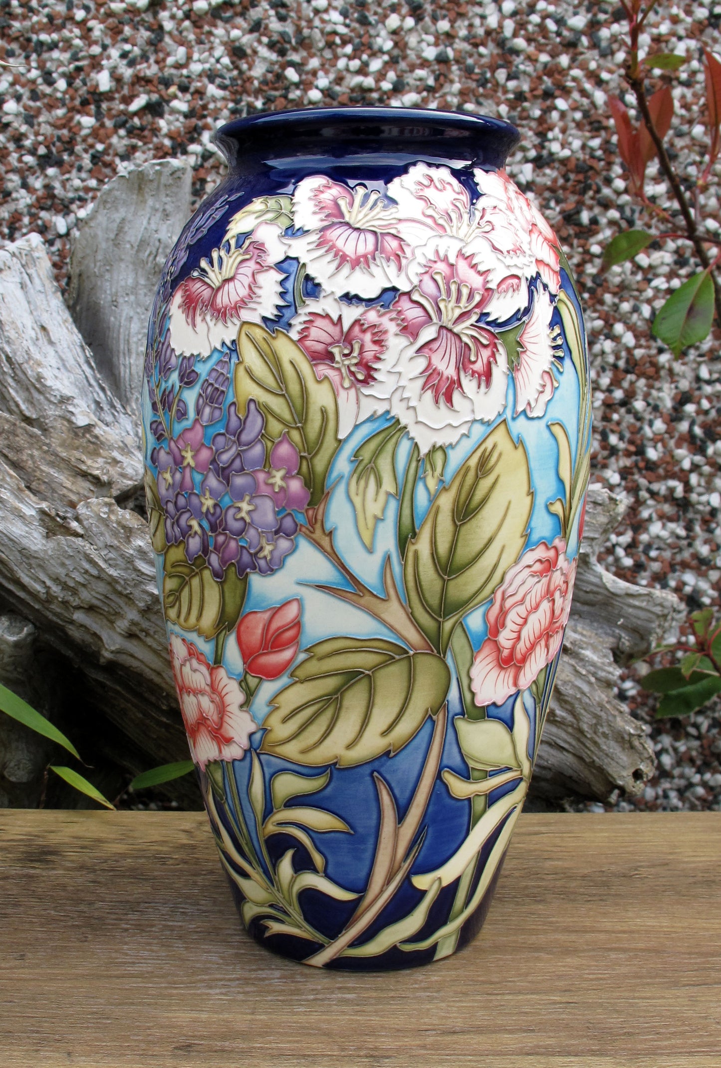 Moorcroft CHAWTON COTTAGE GARDEN Vase 393/10 Trial 19.8.24 Retail Price £1690