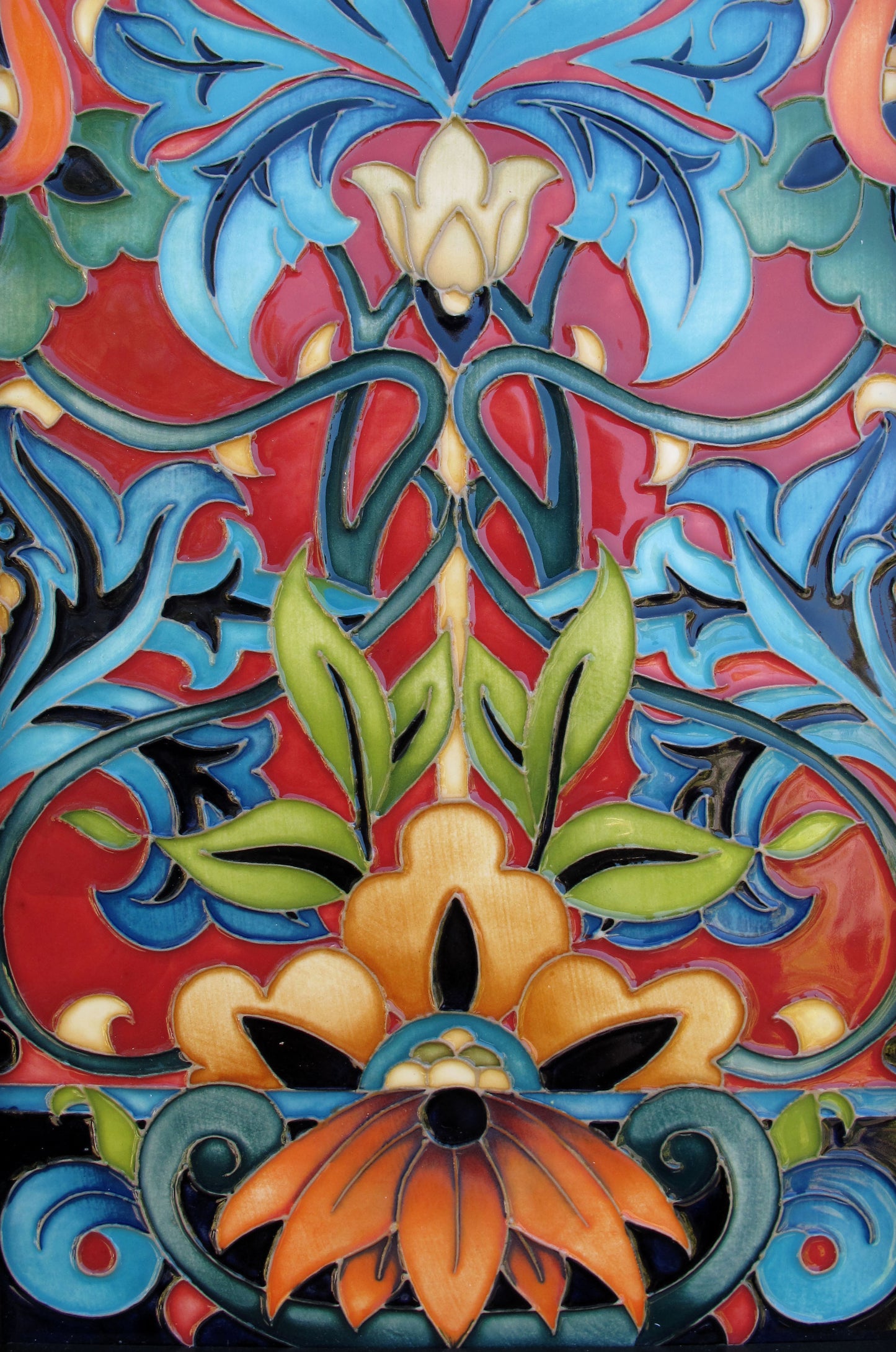 Moorcroft Exquisite RARE ROCOCO Trial 25.1.24 Plaque PLQ16  Retail Price £1795